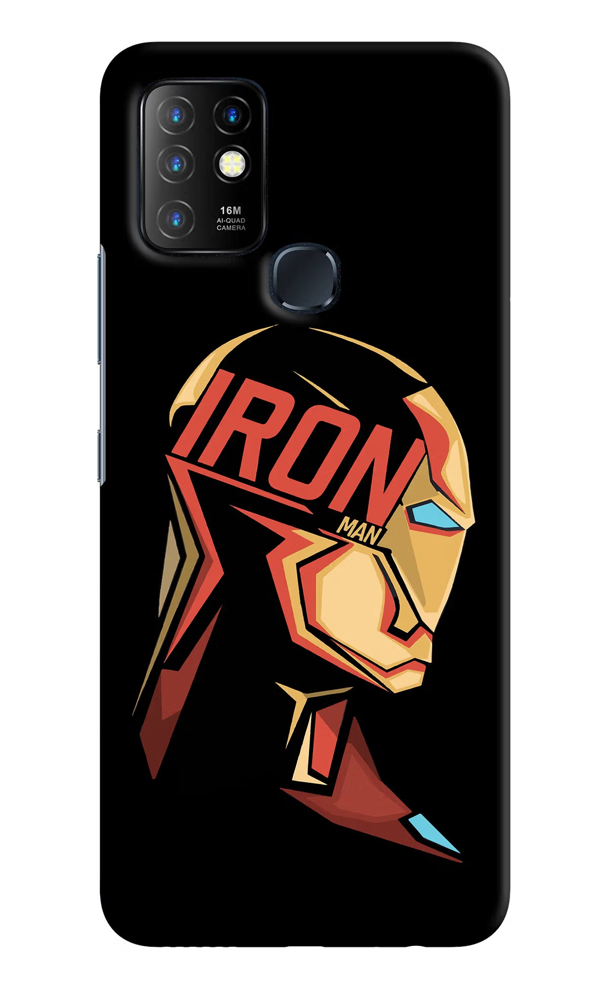 IronMan Infinix Hot 10 Back Cover - IronMan Infinix Hot 10 Hard Case Back Cover by Casekaro IronMan Infinix Hot 10 Hard Case Back Cover by Casekaro