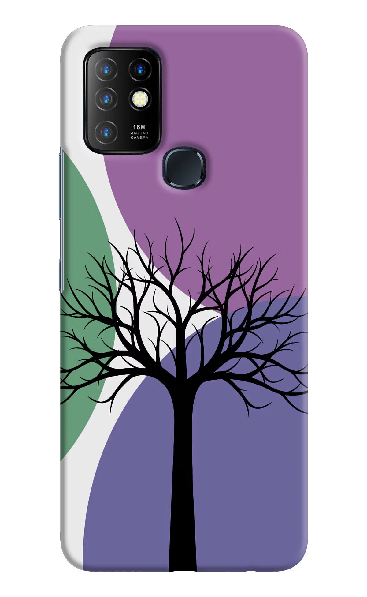 Tree Art Infinix Hot 10 Back Cover - Tree Art Infinix Hot 10 Hard Case Back Cover by Casekaro Tree Art Infinix Hot 10 Hard Case Back Cover by Casekaro