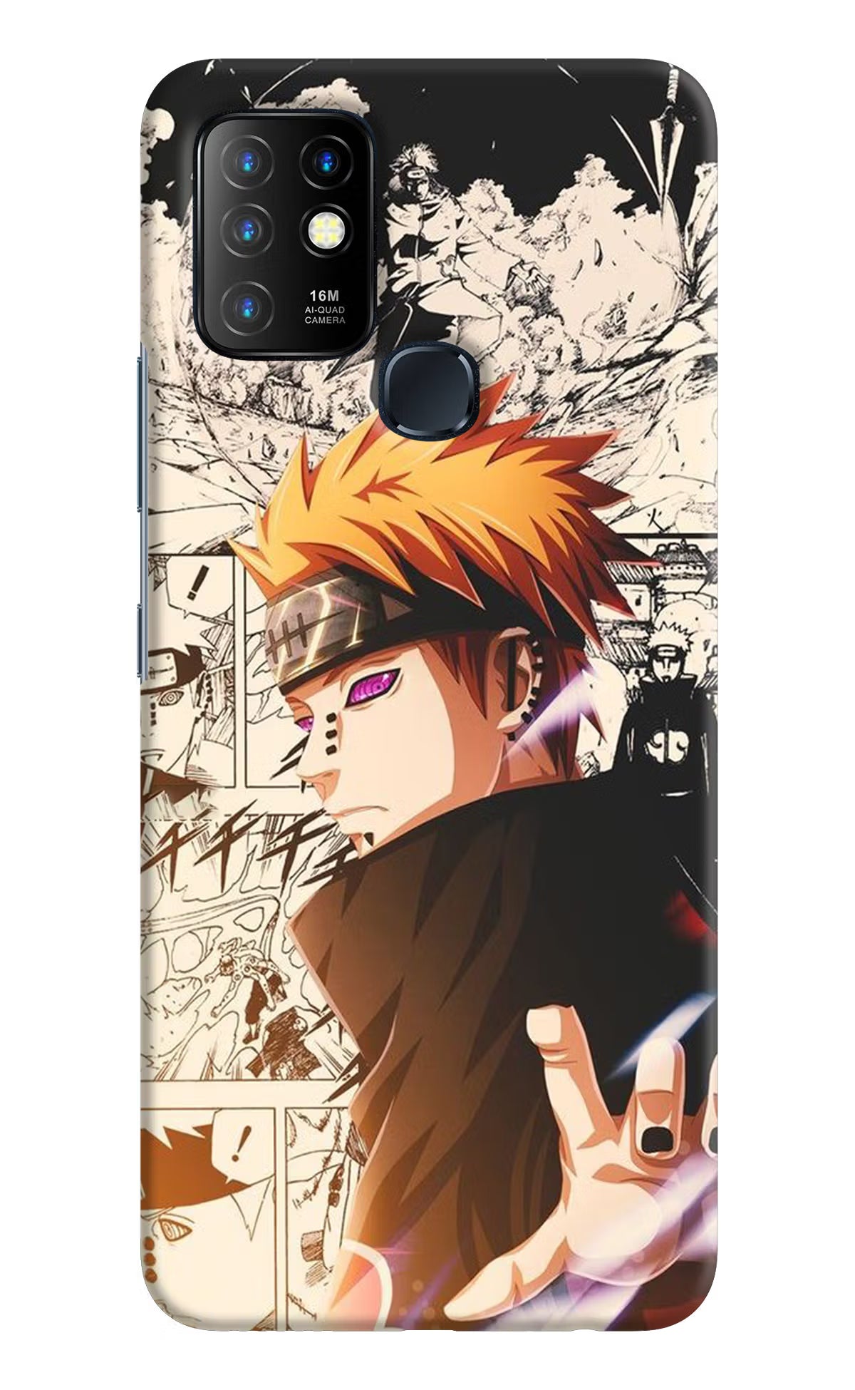 Pain Anime Infinix Hot 10 Back Cover - Pain Anime Infinix Hot 10 Hard Case Back Cover by Casekaro Pain Anime Infinix Hot 10 Hard Case Back Cover by Casekaro