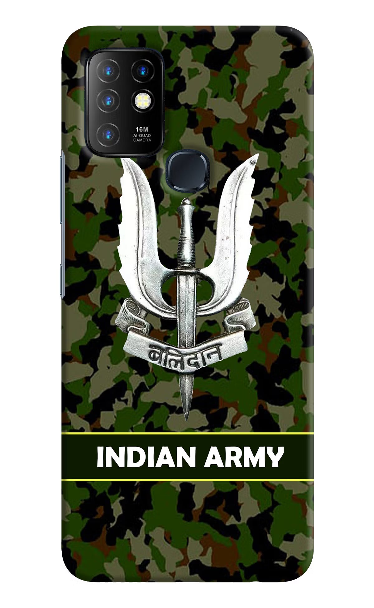 Balidan Indian Logo Infinix Hot 10 Back Cover - Balidan Indian Logo Infinix Hot 10 Hard Case Back Cover by Casekaro Balidan Indian Logo Infinix Hot 10 Hard Case Back Cover by Casekaro