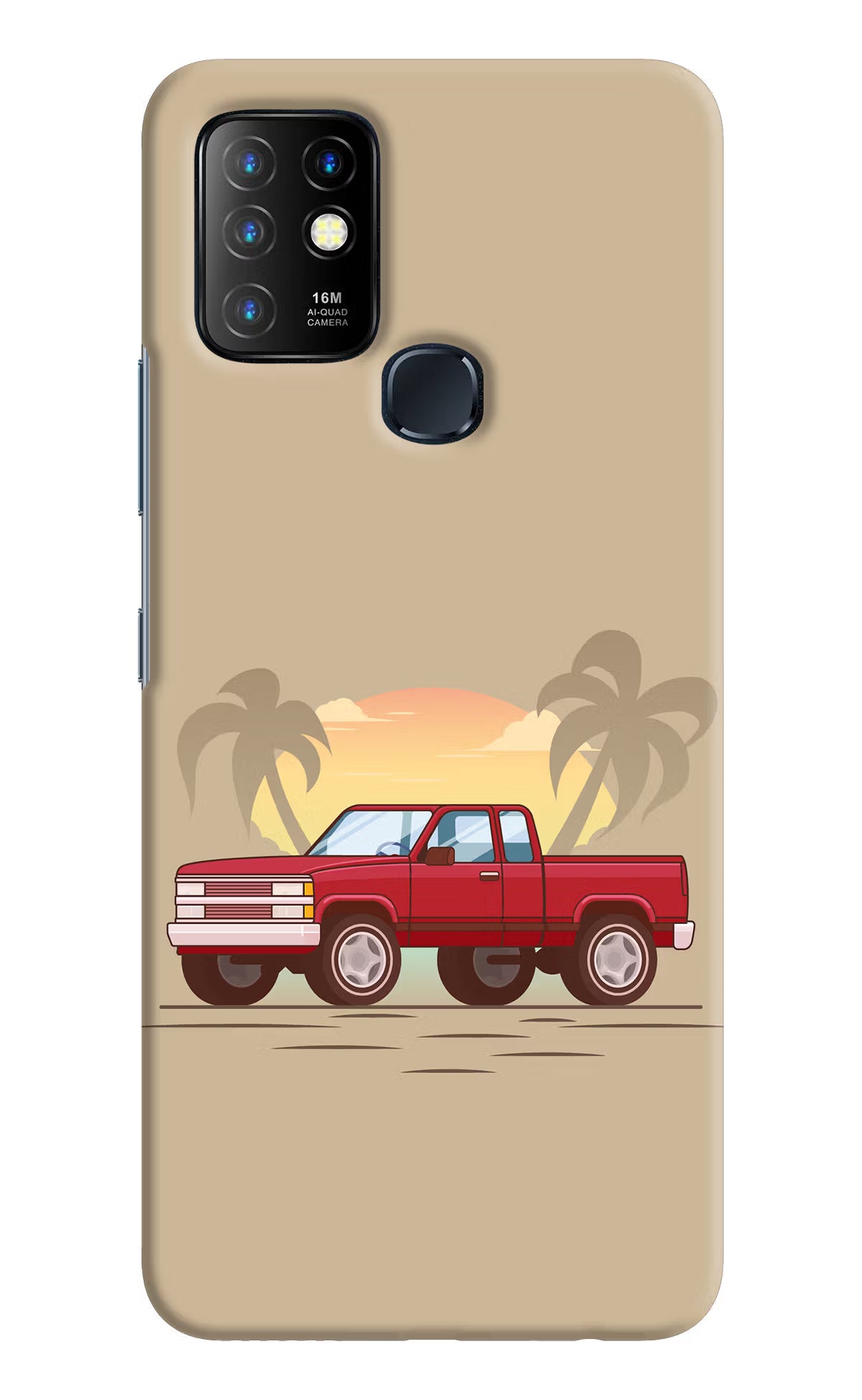 Desert Classic Drive Infinix Hot 10 Back Cover - Desert Classic Drive Infinix Hot 10 Hard Case Back Cover by Casekaro Desert Classic Drive Infinix Hot 10 Hard Case Back Cover by Casekaro