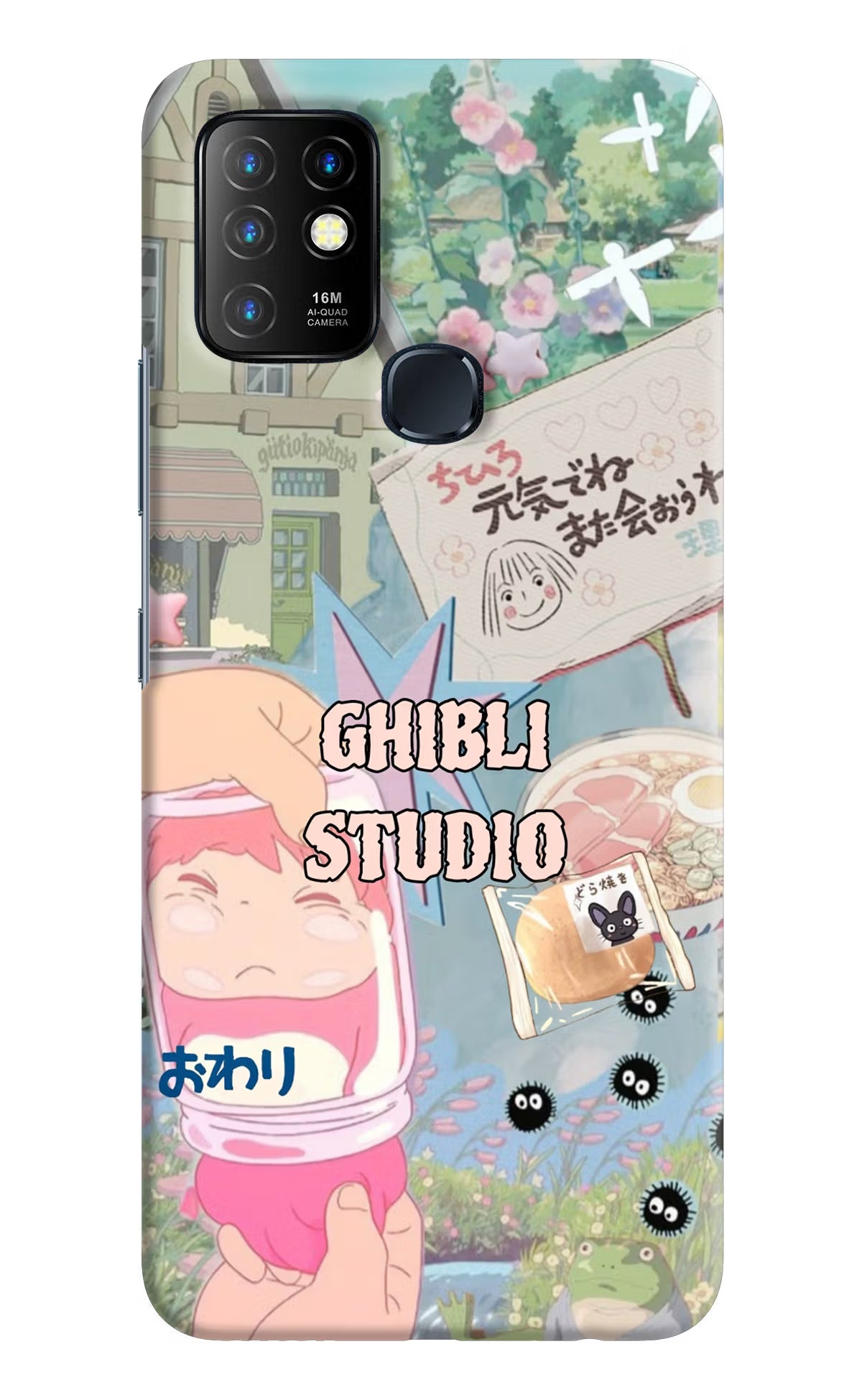 Studio Ghibli Infinix Hot 10 Back Cover - Studio Ghibli Infinix Hot 10 Back Cover Studio Ghibli Infinix Hot 10 Back Cover