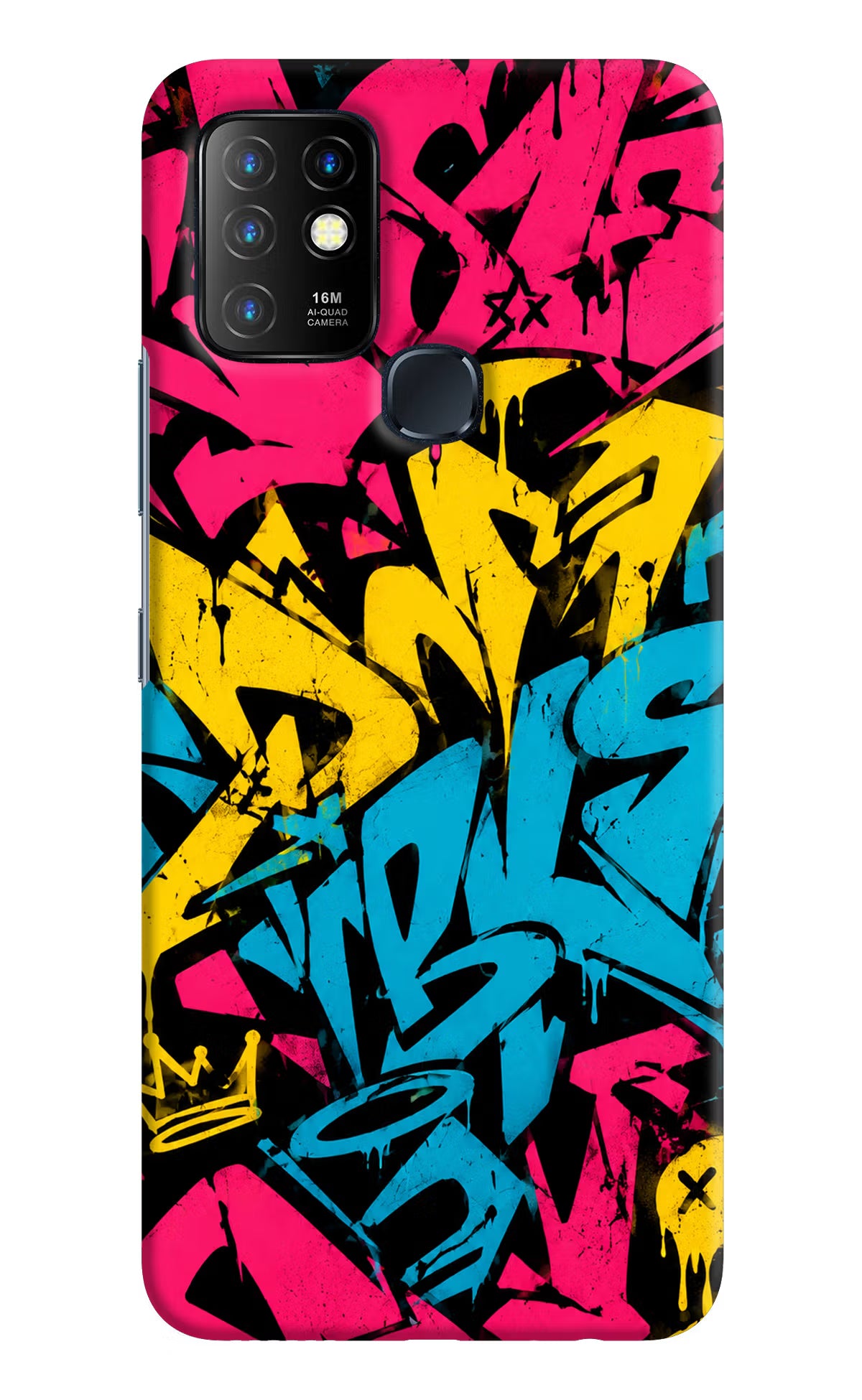 Graffiti Vibe Infinix Hot 10 Back Cover - Graffiti Vibe Infinix Hot 10 Back Cover Graffiti Vibe Infinix Hot 10 Back Cover