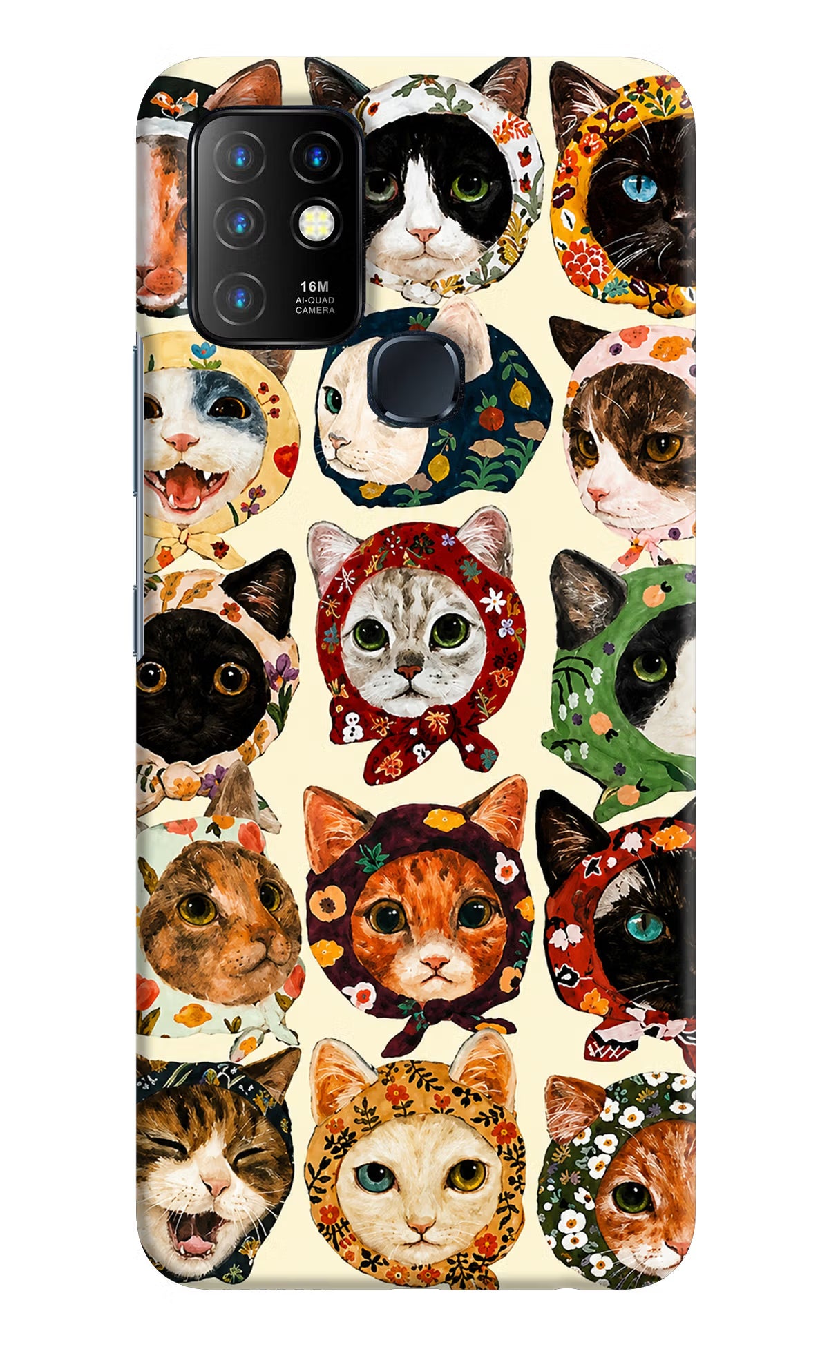 Cool Cat Infinix Hot 10 Back Cover - Cool Cat Infinix Hot 10 Back Cover Cool Cat Infinix Hot 10 Back Cover
