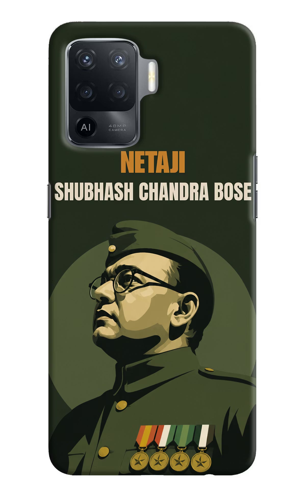 Netaji Legacy Oppo F19 Pro Back Cover - Netaji Legacy Oppo F19 Pro Back Cover Netaji Legacy Oppo F19 Pro Back Cover