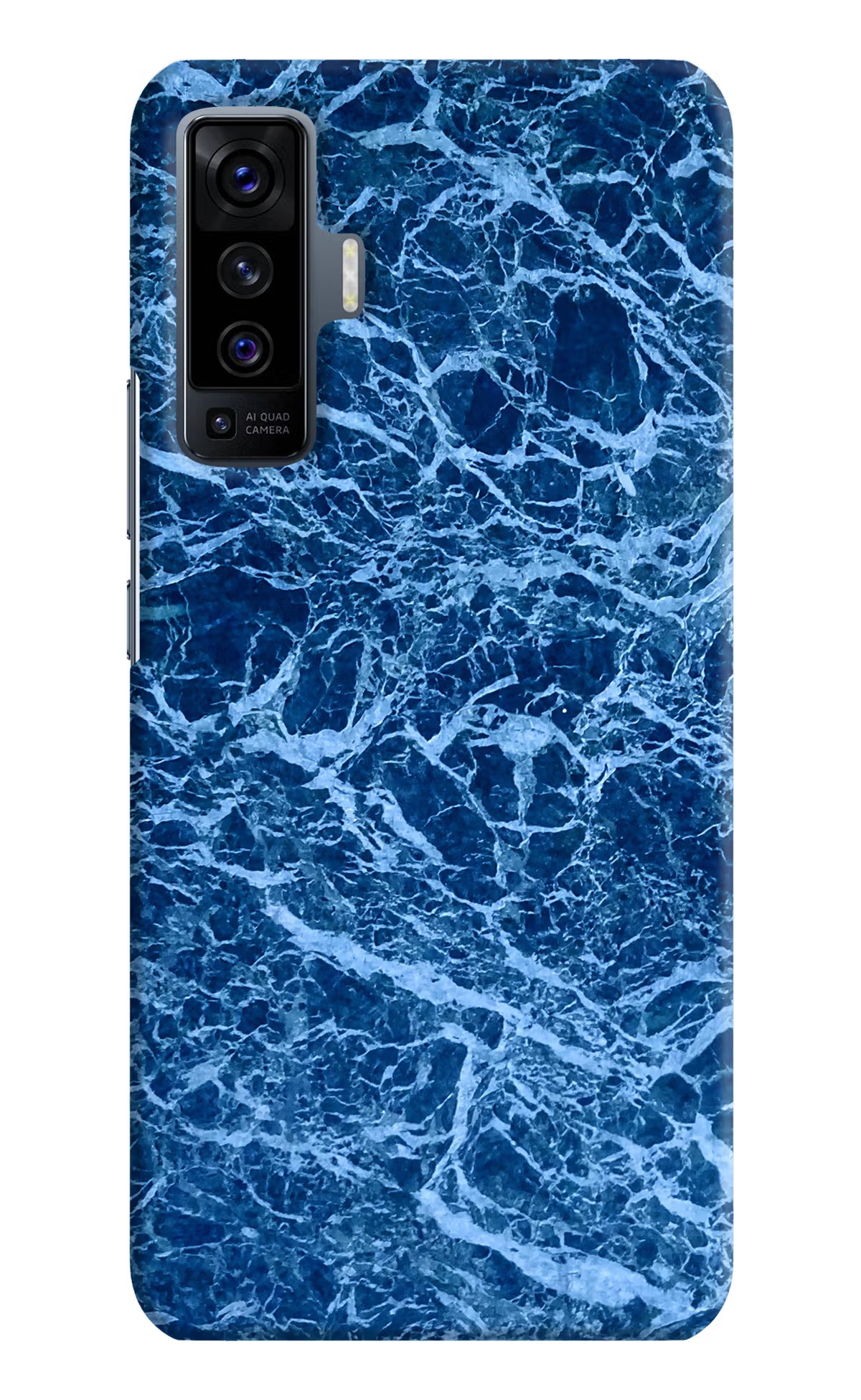 Blue Marble Vivo X50 Back Cover - Blue Marble Vivo X50 Hard Case Back Cover by Casekaro Blue Marble Vivo X50 Hard Case Back Cover by Casekaro