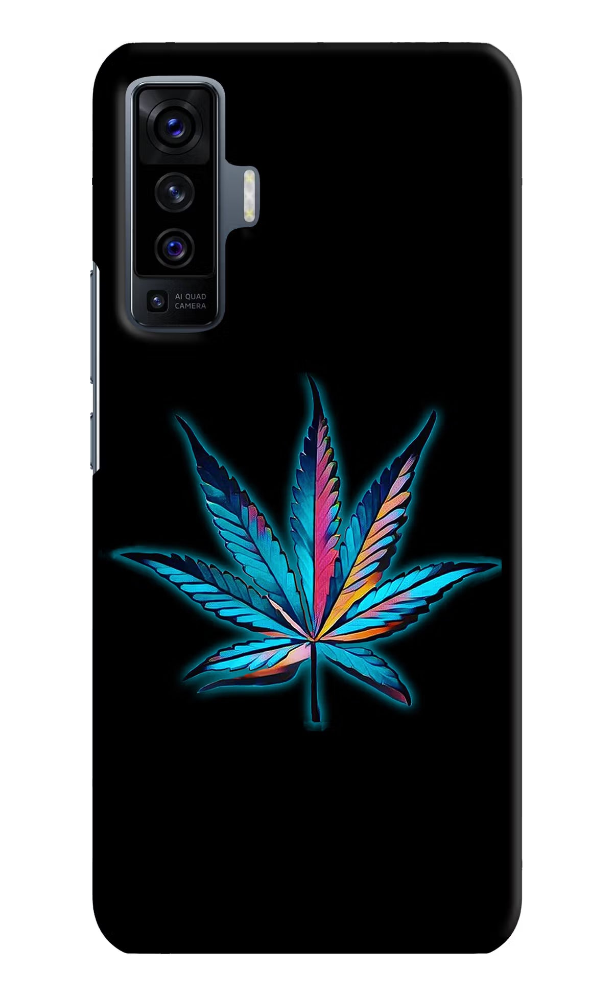 Weed Vivo X50 Back Cover - Weed Vivo X50 Hard Case Back Cover by Casekaro Weed Vivo X50 Hard Case Back Cover by Casekaro