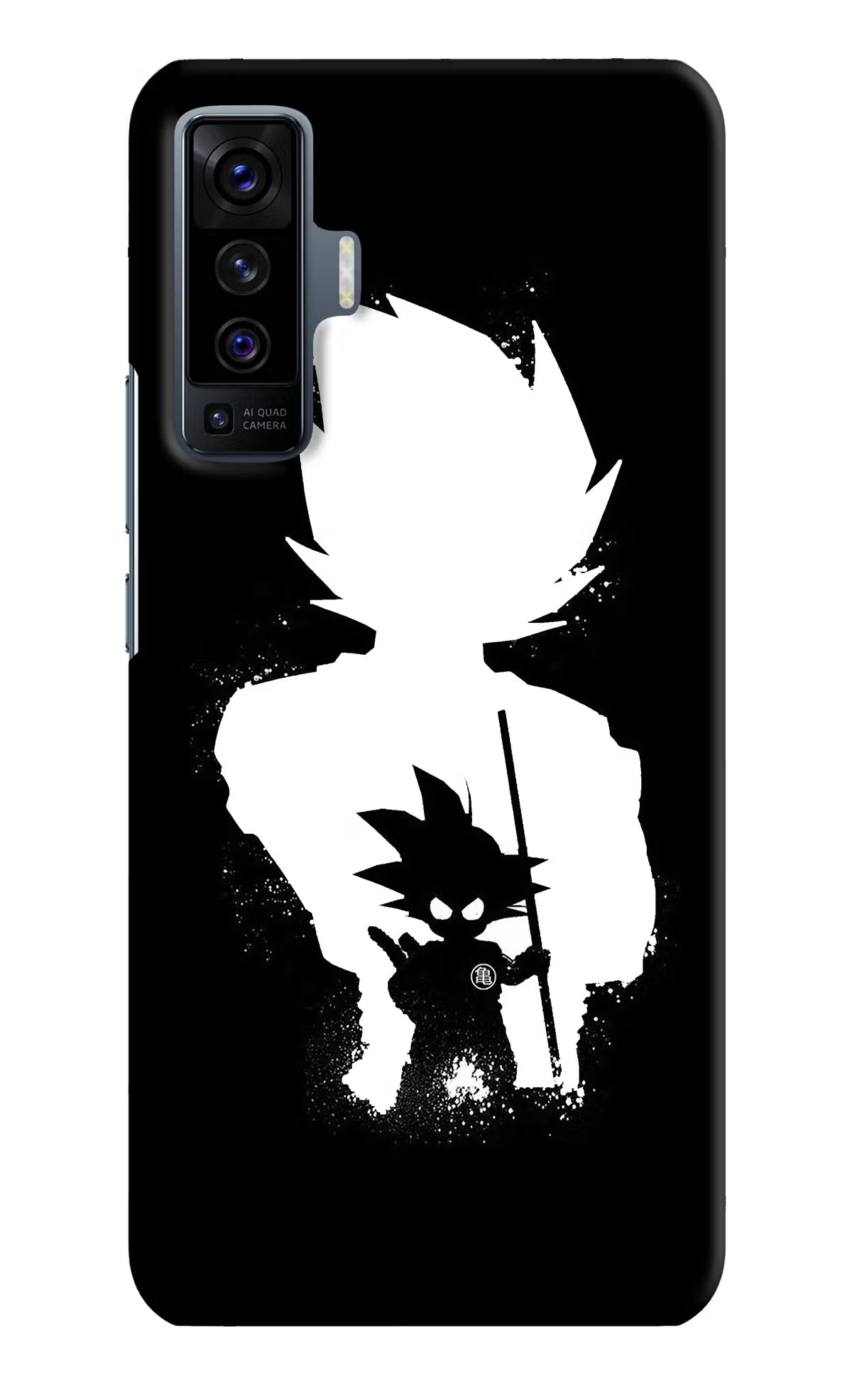 Goku Shadow Vivo X50 Back Cover - Goku Shadow Vivo X50 Hard Case Back Cover by Casekaro Goku Shadow Vivo X50 Hard Case Back Cover by Casekaro