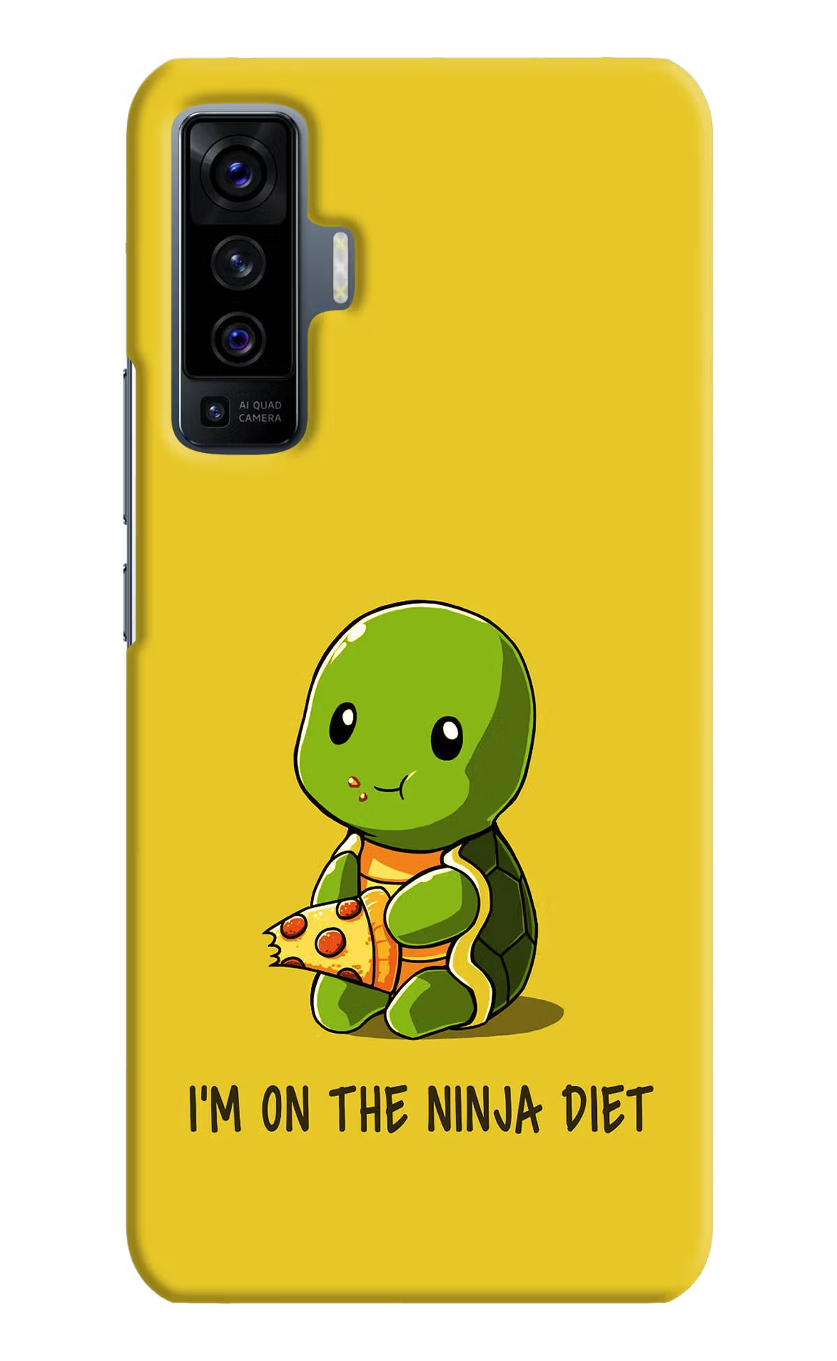 I'm on Ninja Diet Vivo X50 Back Cover - I'm on Ninja Diet Vivo X50 Hard Case Back Cover by Casekaro I'm on Ninja Diet Vivo X50 Hard Case Back Cover by Casekaro