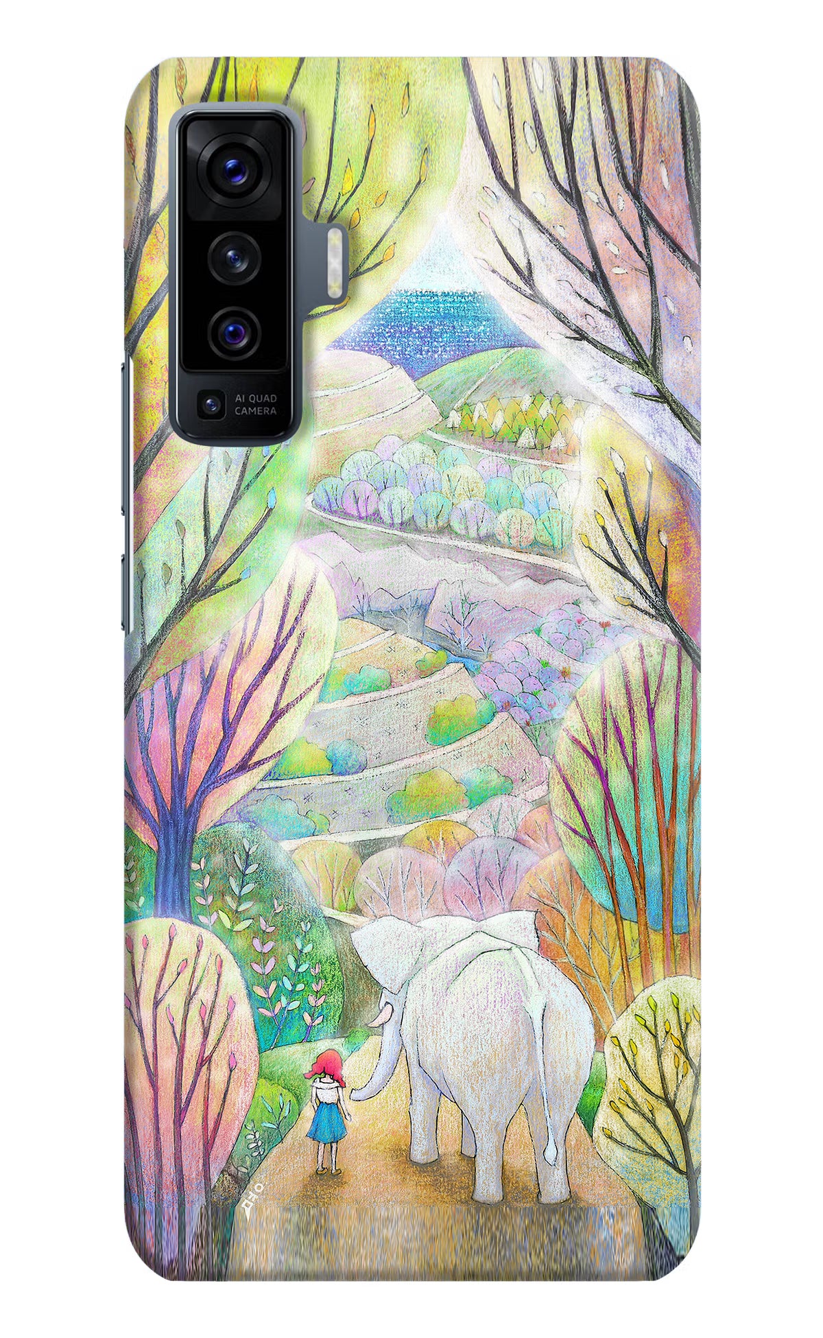 Nature Painting Vivo X50 Back Cover - Nature Painting Vivo X50 Hard Case Back Cover by Casekaro Nature Painting Vivo X50 Hard Case Back Cover by Casekaro