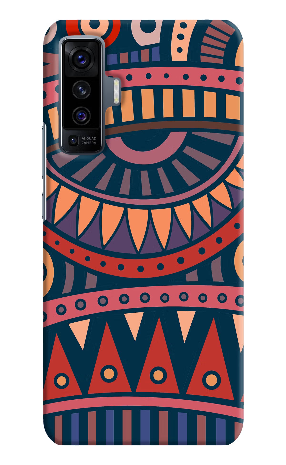 African Culture Design Vivo X50 Back Cover - African Culture Design Vivo X50 Hard Case Back Cover by Casekaro African Culture Design Vivo X50 Hard Case Back Cover by Casekaro