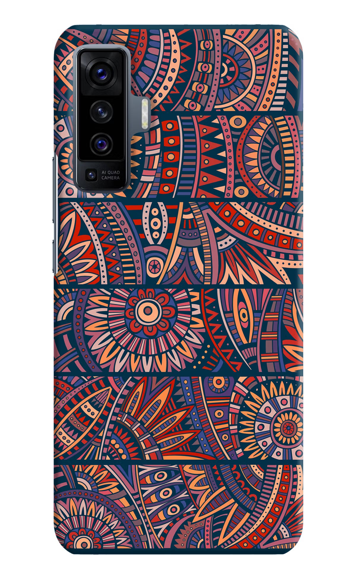 African Culture Design Vivo X50 Back Cover - African Culture Design Vivo X50 Hard Case Back Cover by Casekaro African Culture Design Vivo X50 Hard Case Back Cover by Casekaro