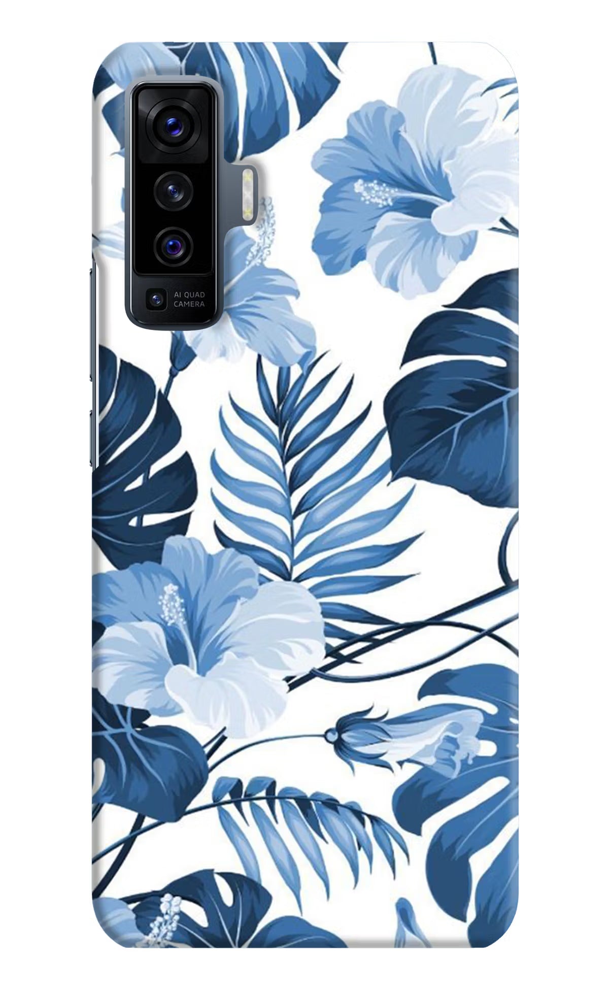 Fabric Art Vivo X50 Back Cover - Fabric Art Vivo X50 Hard Case Back Cover by Casekaro Fabric Art Vivo X50 Hard Case Back Cover by Casekaro