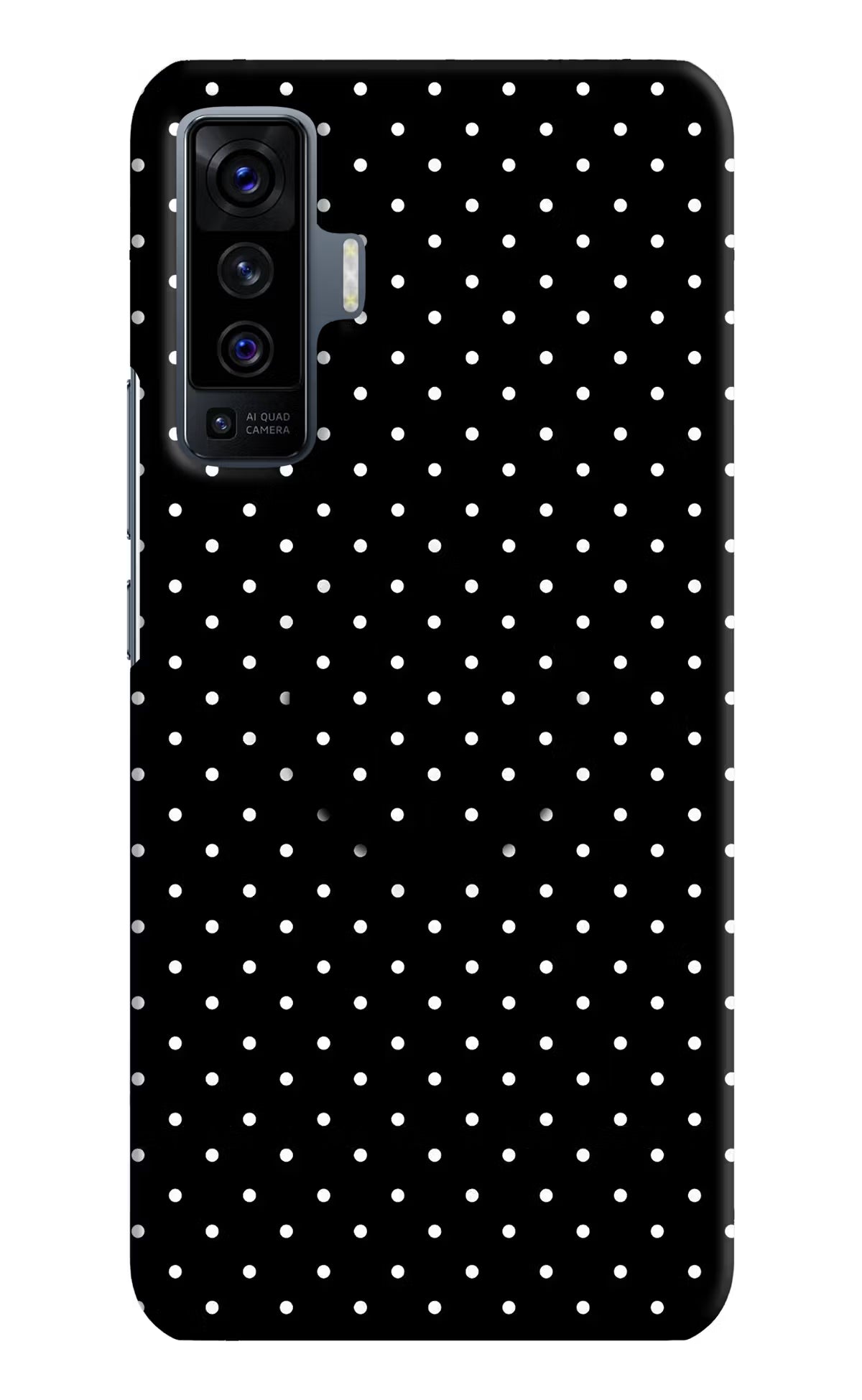 White Dots Vivo X50 Pop Case - White Dots Vivo X50 Pop Case by Casekaro White Dots Vivo X50 Pop Case by Casekaro