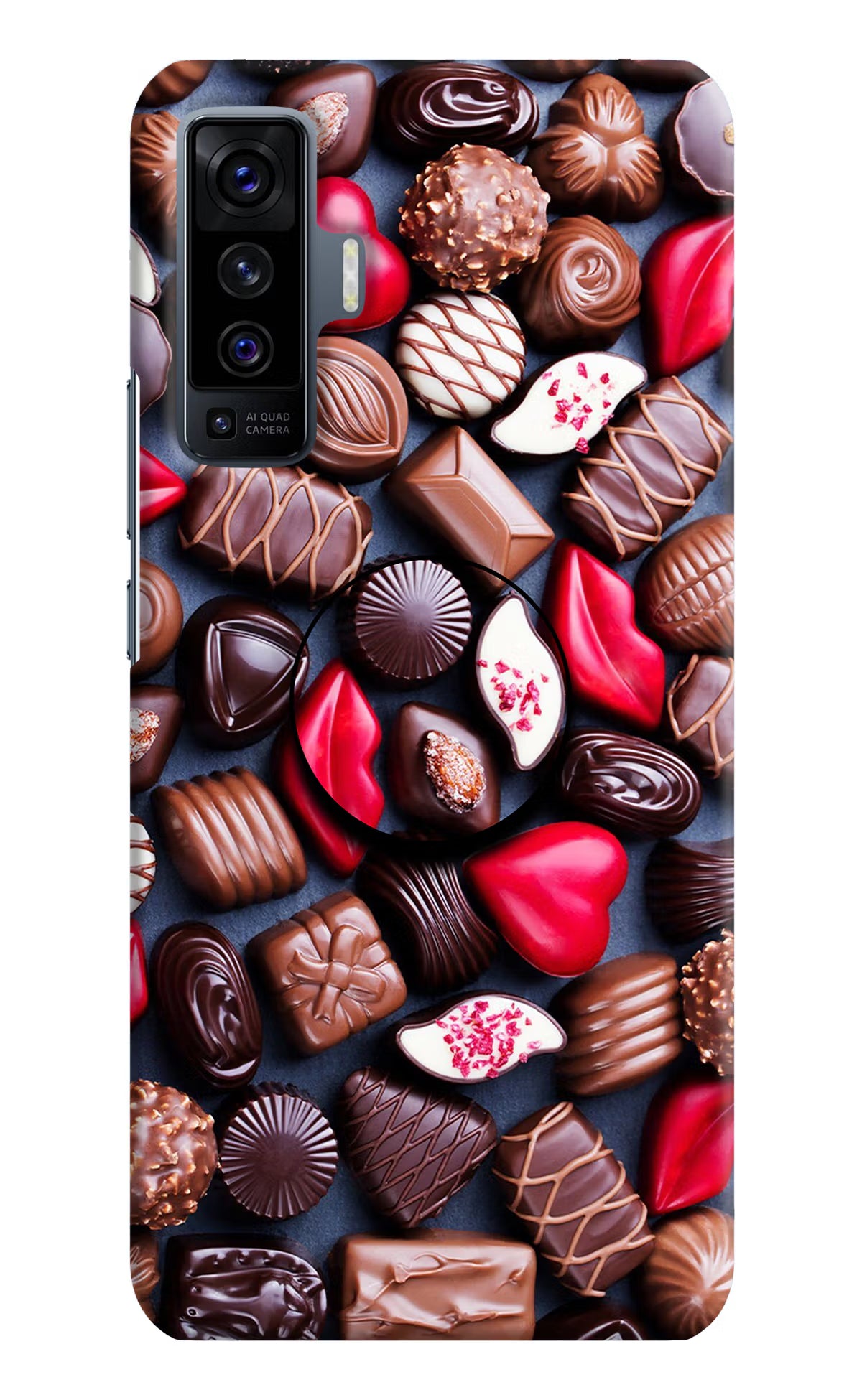 Chocolates Vivo X50 Pop Case - Chocolates Vivo X50 Pop Case by Casekaro Chocolates Vivo X50 Pop Case by Casekaro