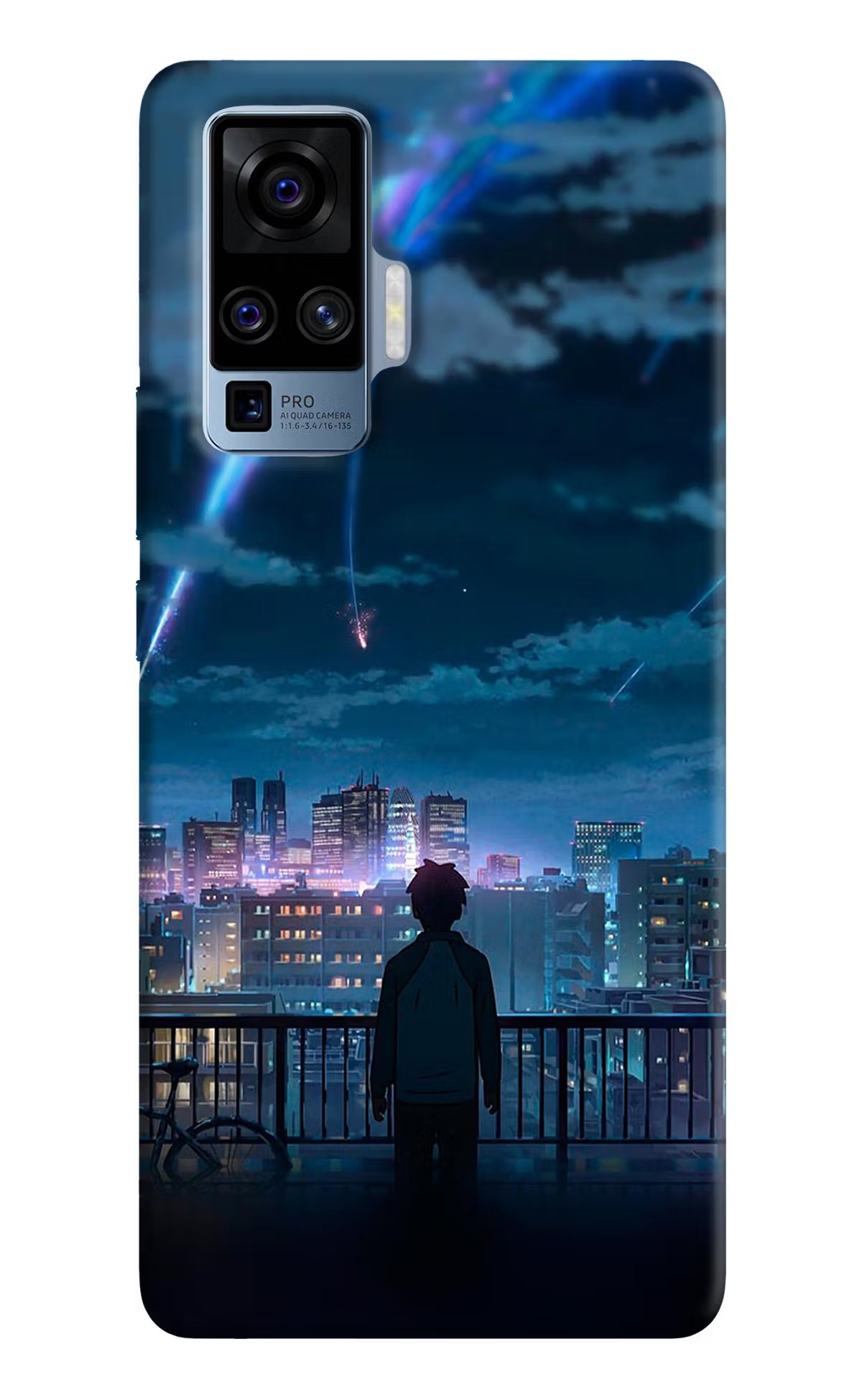 Anime Vivo X50 Pro Back Cover - Anime Vivo X50 Pro Hard Case Back Cover by Casekaro Anime Vivo X50 Pro Hard Case Back Cover by Casekaro
