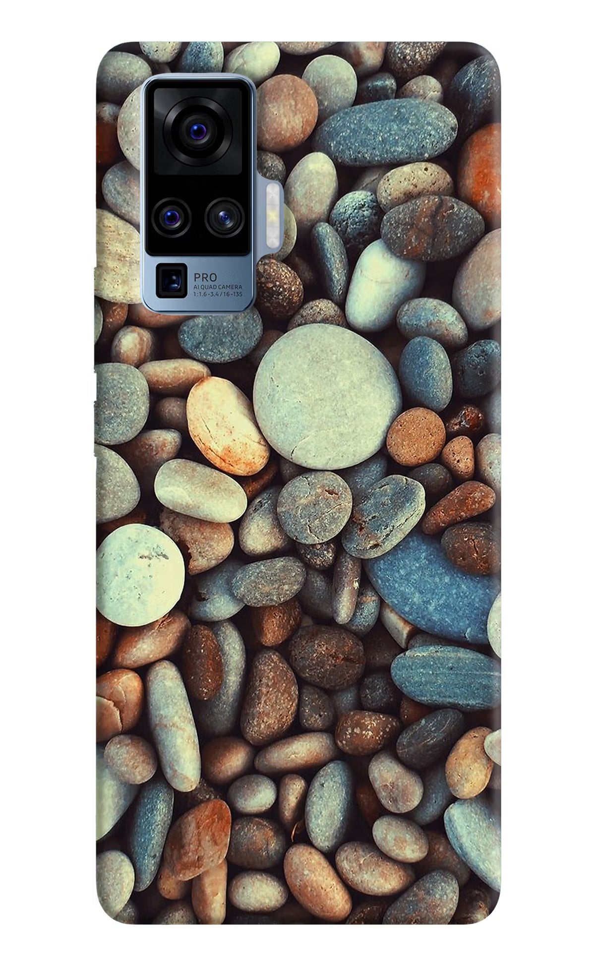 Pebble Vivo X50 Pro Back Cover - Pebble Vivo X50 Pro Hard Case Back Cover by Casekaro Pebble Vivo X50 Pro Hard Case Back Cover by Casekaro