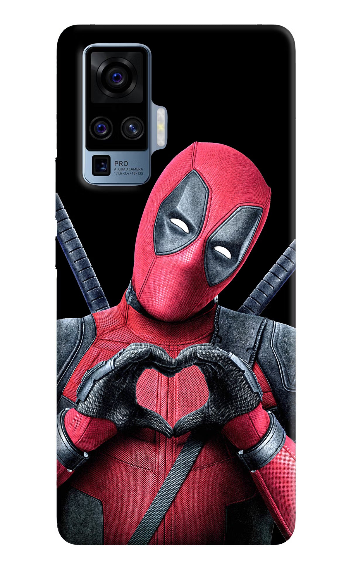 Deadpool Vivo X50 Pro Back Cover - Deadpool Vivo X50 Pro Hard Case Back Cover by Casekaro Deadpool Vivo X50 Pro Hard Case Back Cover by Casekaro
