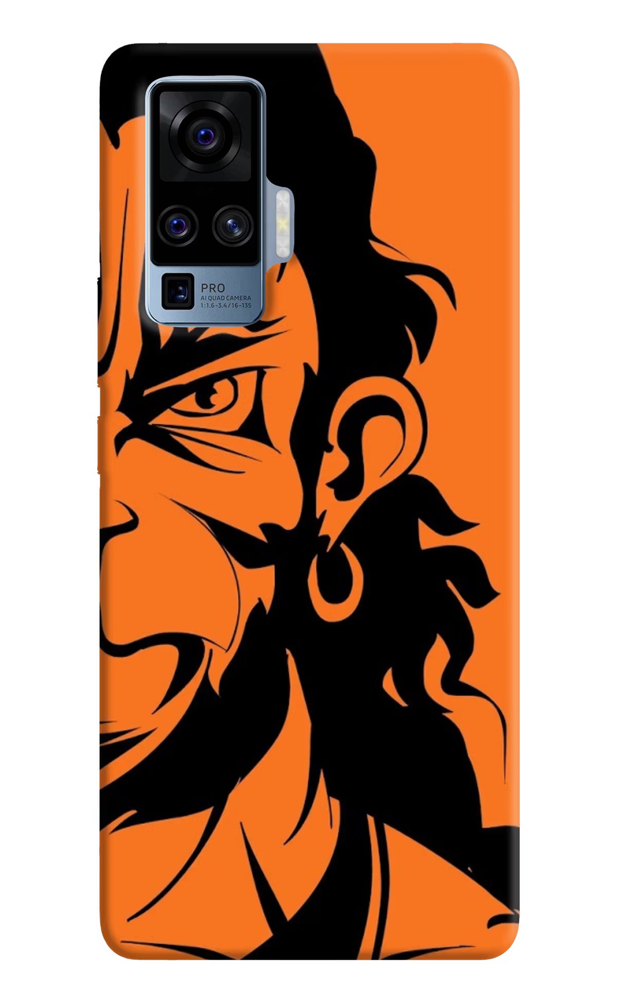 Hanuman Vivo X50 Pro Back Cover - Hanuman Vivo X50 Pro Hard Case Back Cover by Casekaro Hanuman Vivo X50 Pro Hard Case Back Cover by Casekaro