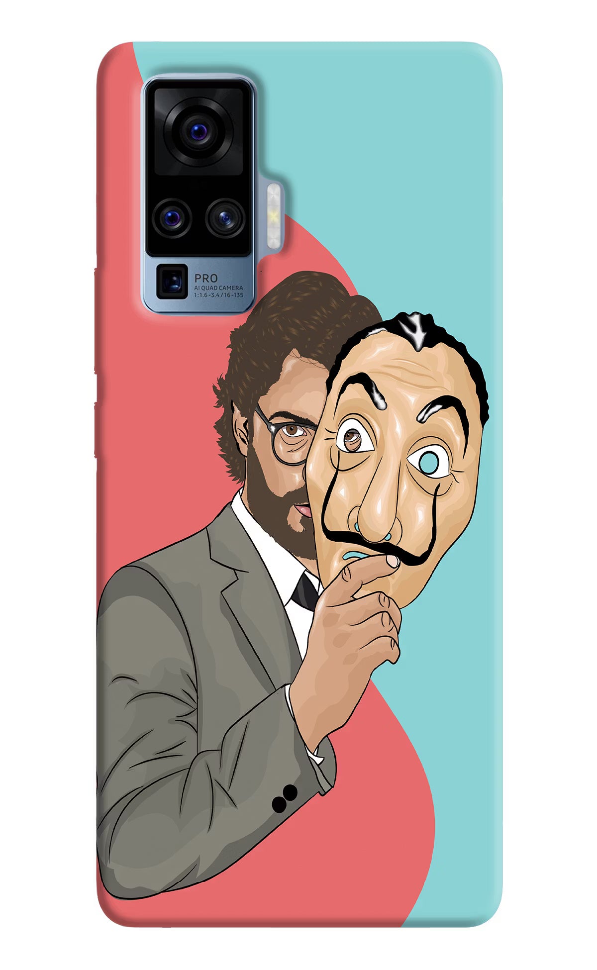 Professor Vivo X50 Pro Back Cover - Professor Vivo X50 Pro Hard Case Back Cover by Casekaro Professor Vivo X50 Pro Hard Case Back Cover by Casekaro