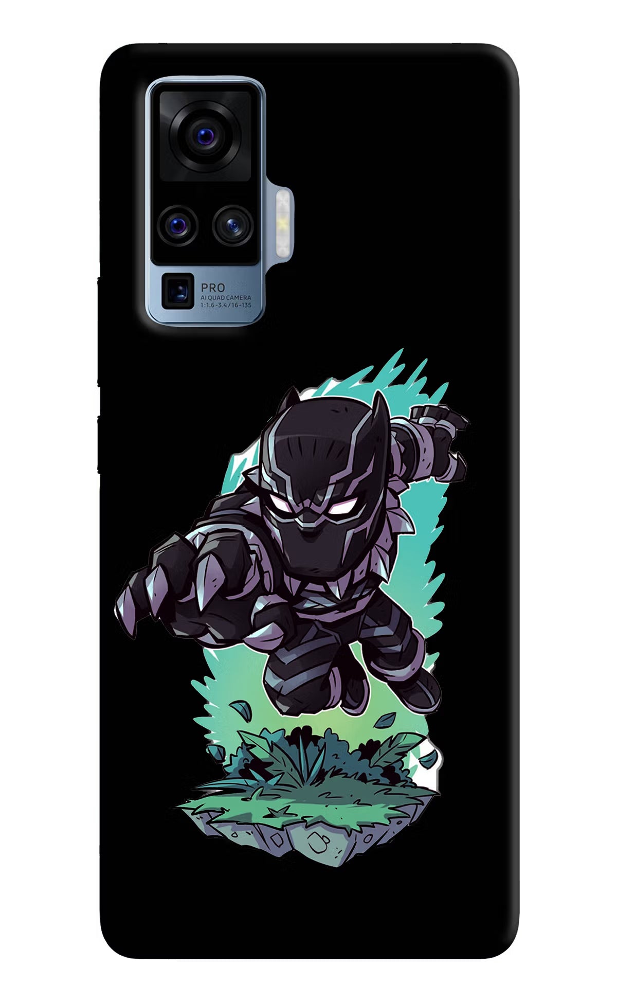 Black Panther Vivo X50 Pro Back Cover - Black Panther Vivo X50 Pro Hard Case Back Cover by Casekaro Black Panther Vivo X50 Pro Hard Case Back Cover by Casekaro