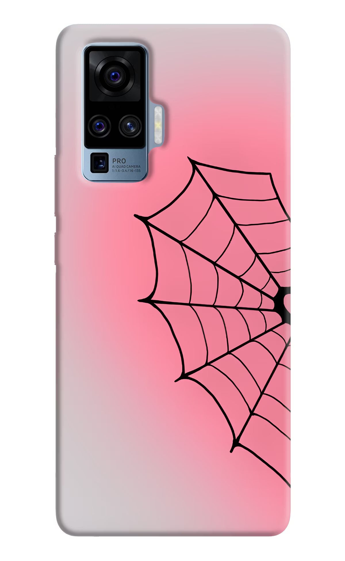 Pink Web Vivo X50 Pro Back Cover - Pink Web Vivo X50 Pro Back Cover Pink Web Vivo X50 Pro Back Cover
