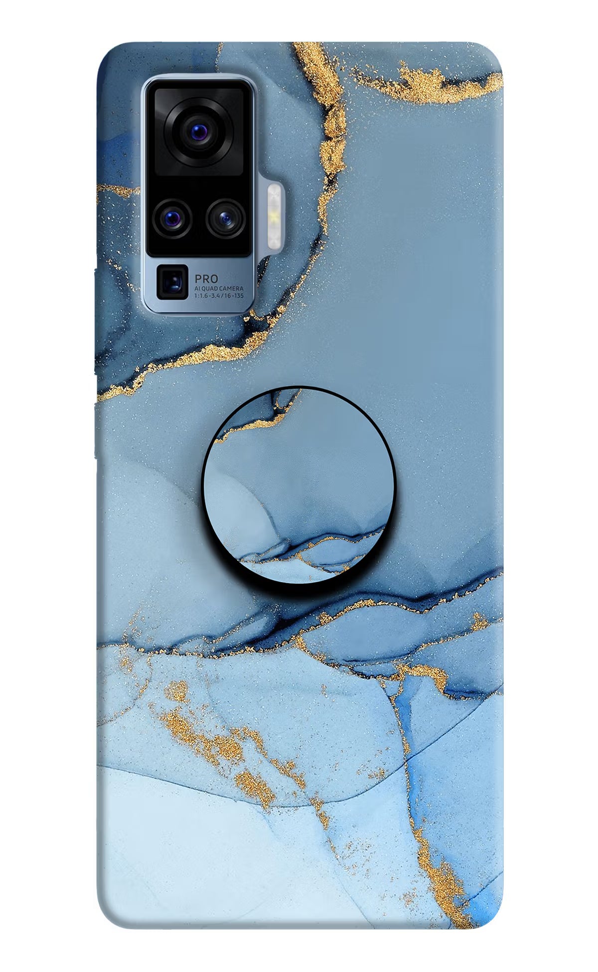 Blue Marble Vivo X50 Pro Pop Case - Blue Marble Vivo X50 Pro Pop Case by Casekaro Blue Marble Vivo X50 Pro Pop Case by Casekaro