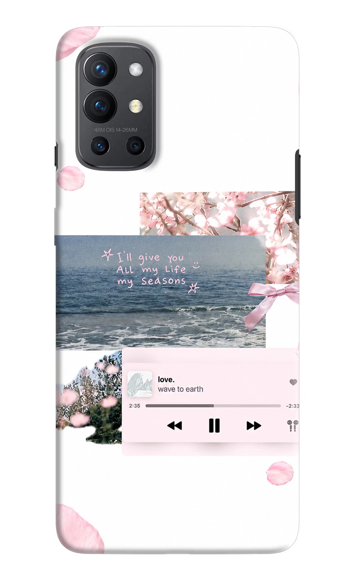 Wave to earth Oneplus 9R Back Cover - Wave to earth Oneplus 9R Back Cover Wave to earth Oneplus 9R Back Cover