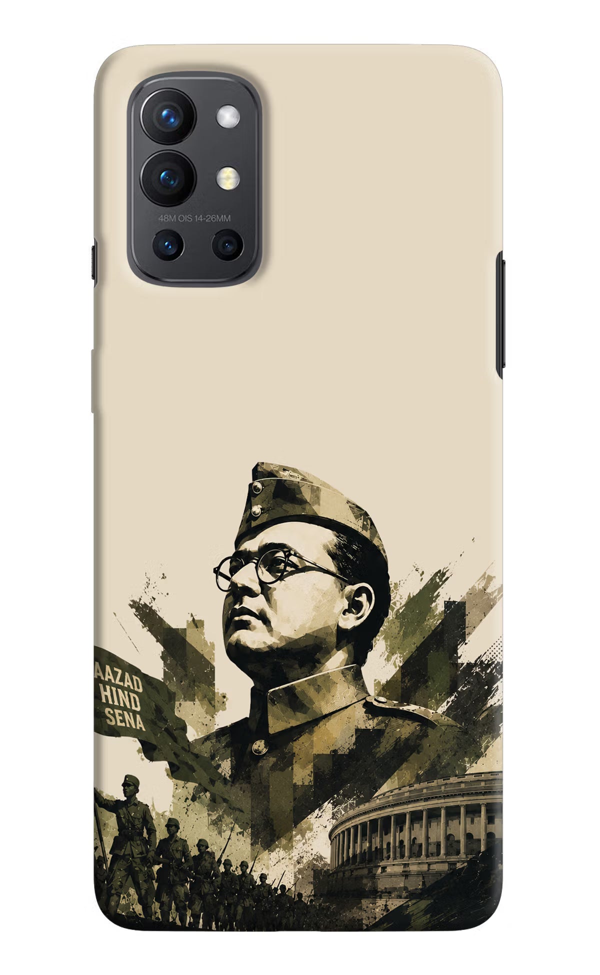Netaji Rising Oneplus 9R Back Cover - Netaji Rising Oneplus 9R Back Cover Netaji Rising Oneplus 9R Back Cover