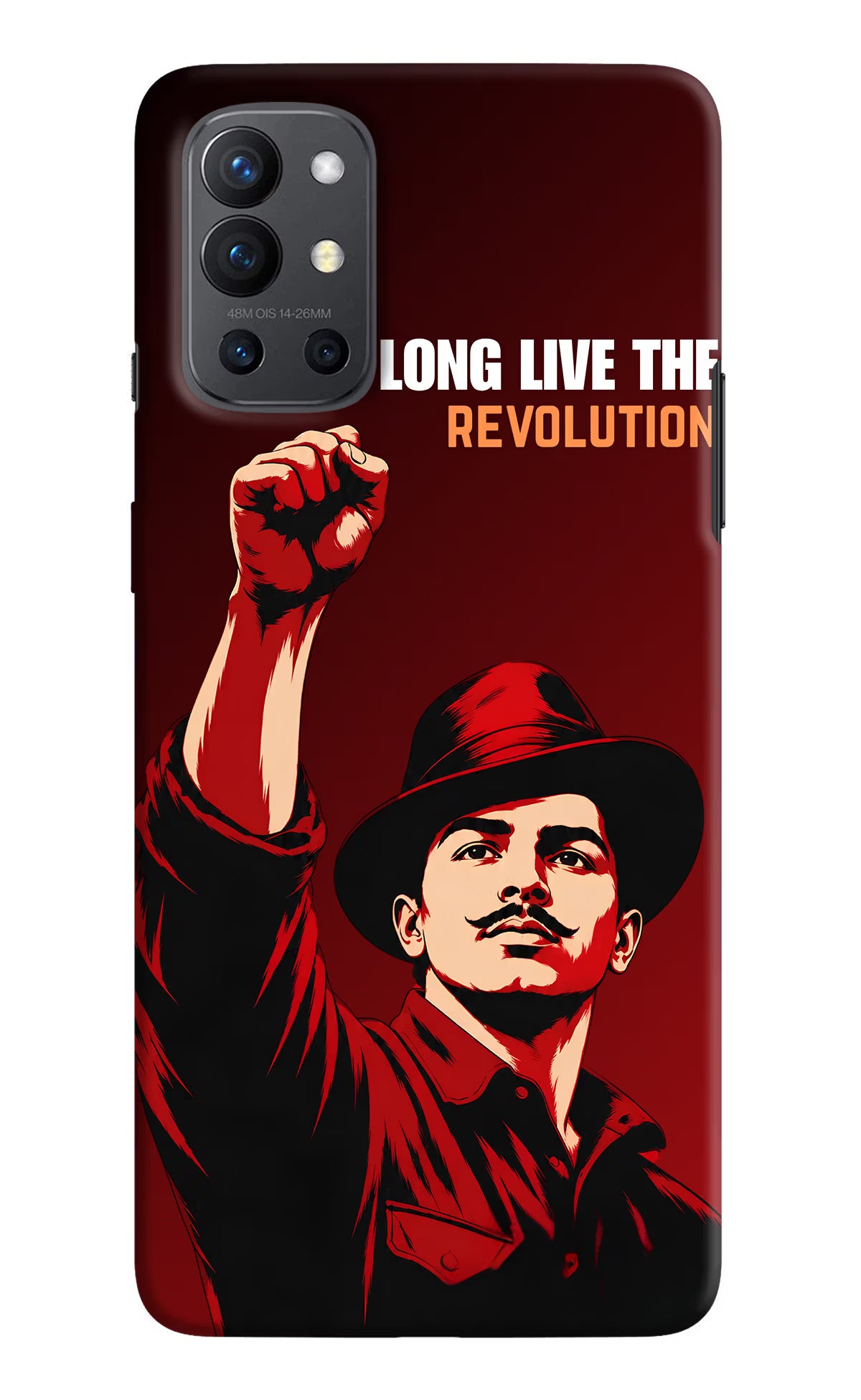 Bhagat Singh Revolution Oneplus 9R Back Cover - Bhagat Singh Revolution Oneplus 9R Back Cover Bhagat Singh Revolution Oneplus 9R Back Cover