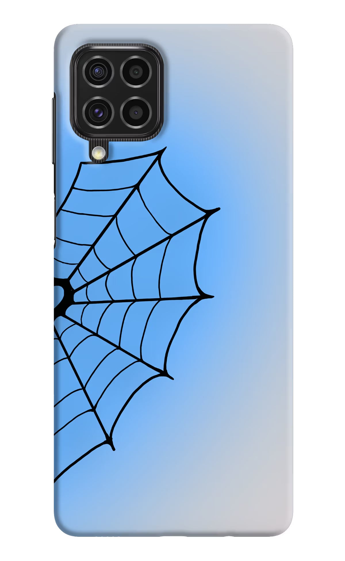 Blue Web Samsung F62 Back Cover - Blue Web Samsung F62 Back Cover Blue Web Samsung F62 Back Cover