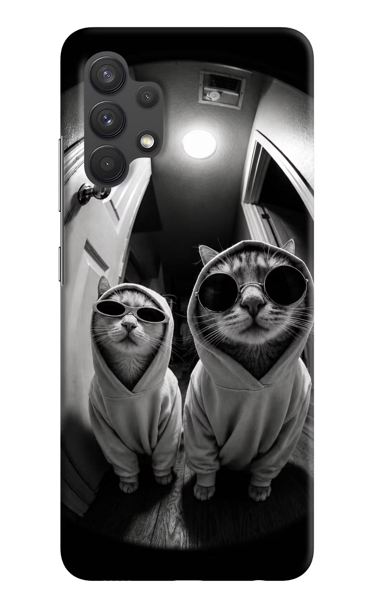 Hood Cats Samsung A32 4G Back Cover - Hood Cats Samsung A32 4G Back Cover Hood Cats Samsung A32 4G Back Cover