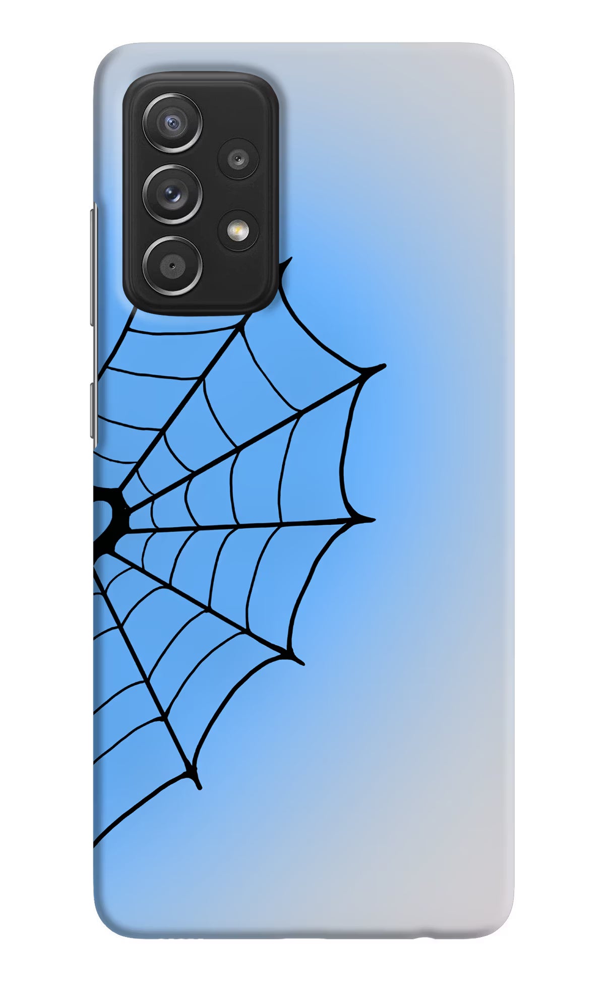 Blue Web Samsung A52/A52s 5G Back Cover - Blue Web Samsung A52/A52s 5G Back Cover Blue Web Samsung A52/A52s 5G Back Cover