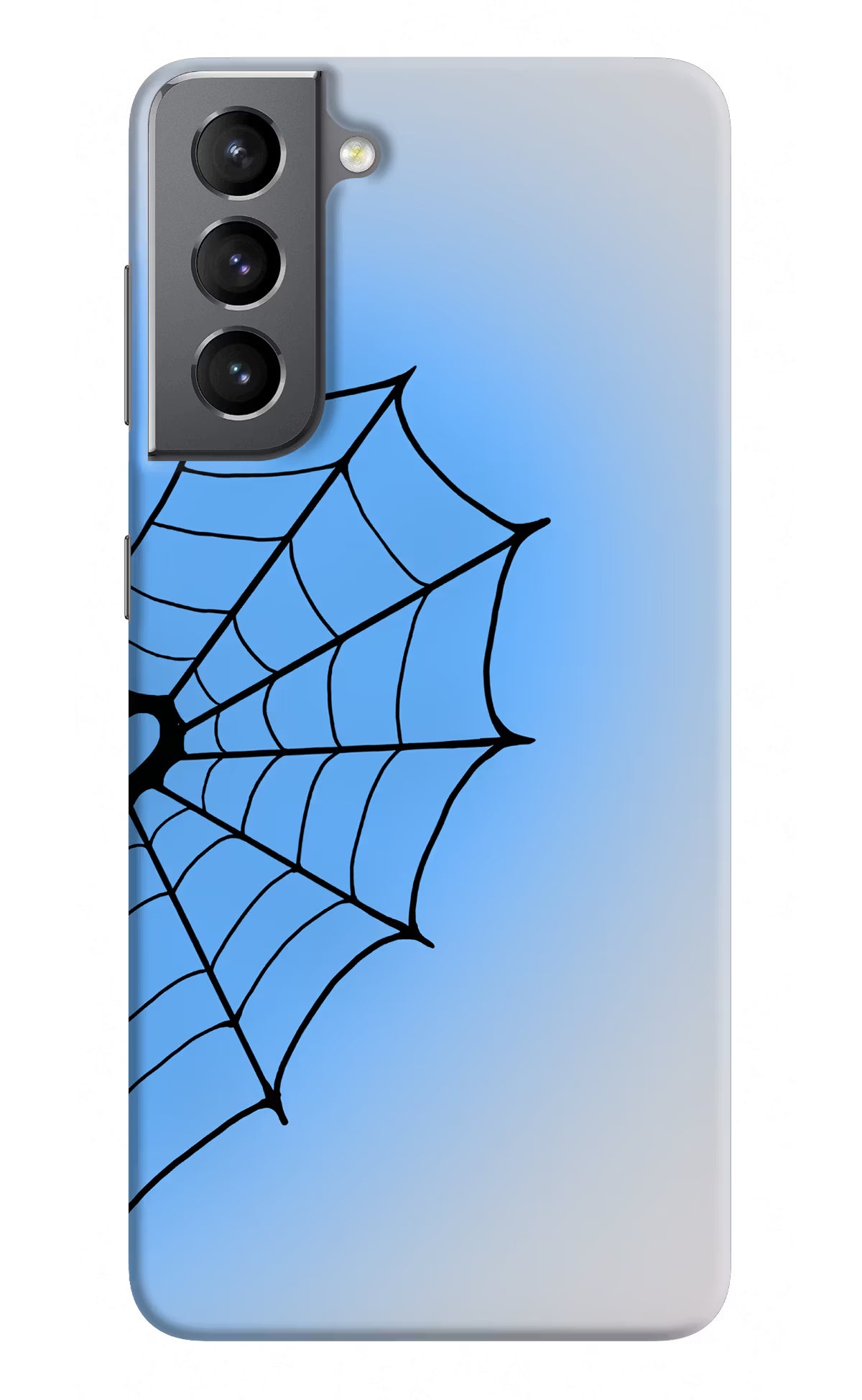 Blue Web Samsung S21 Back Cover - Blue Web Samsung S21 Back Cover Blue Web Samsung S21 Back Cover