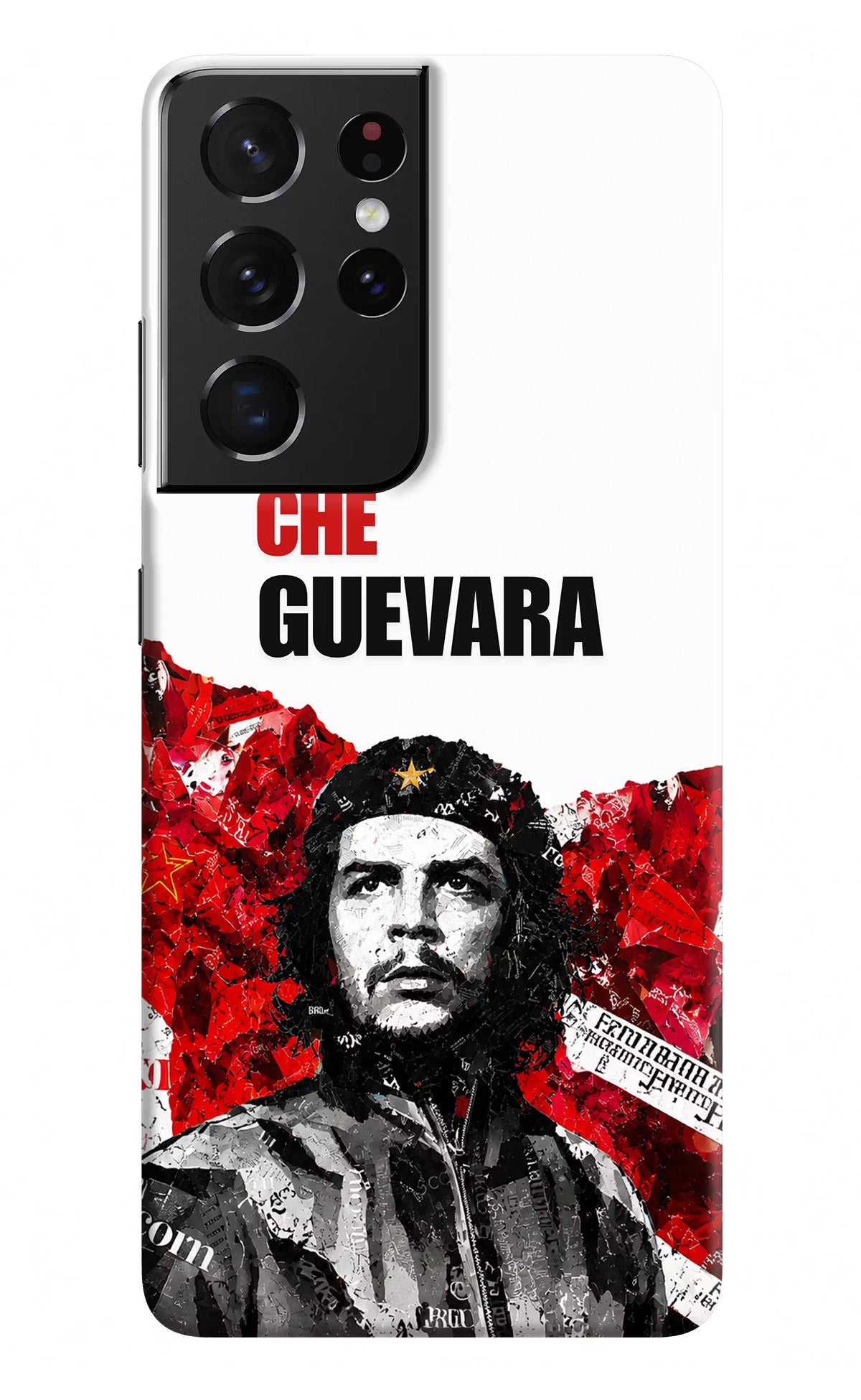 Che Guevara Revolution Samsung S21 Ultra Back Cover - Che Guevara Revolution Samsung S21 Ultra Back Cover Che Guevara Revolution Samsung S21 Ultra Back Cover