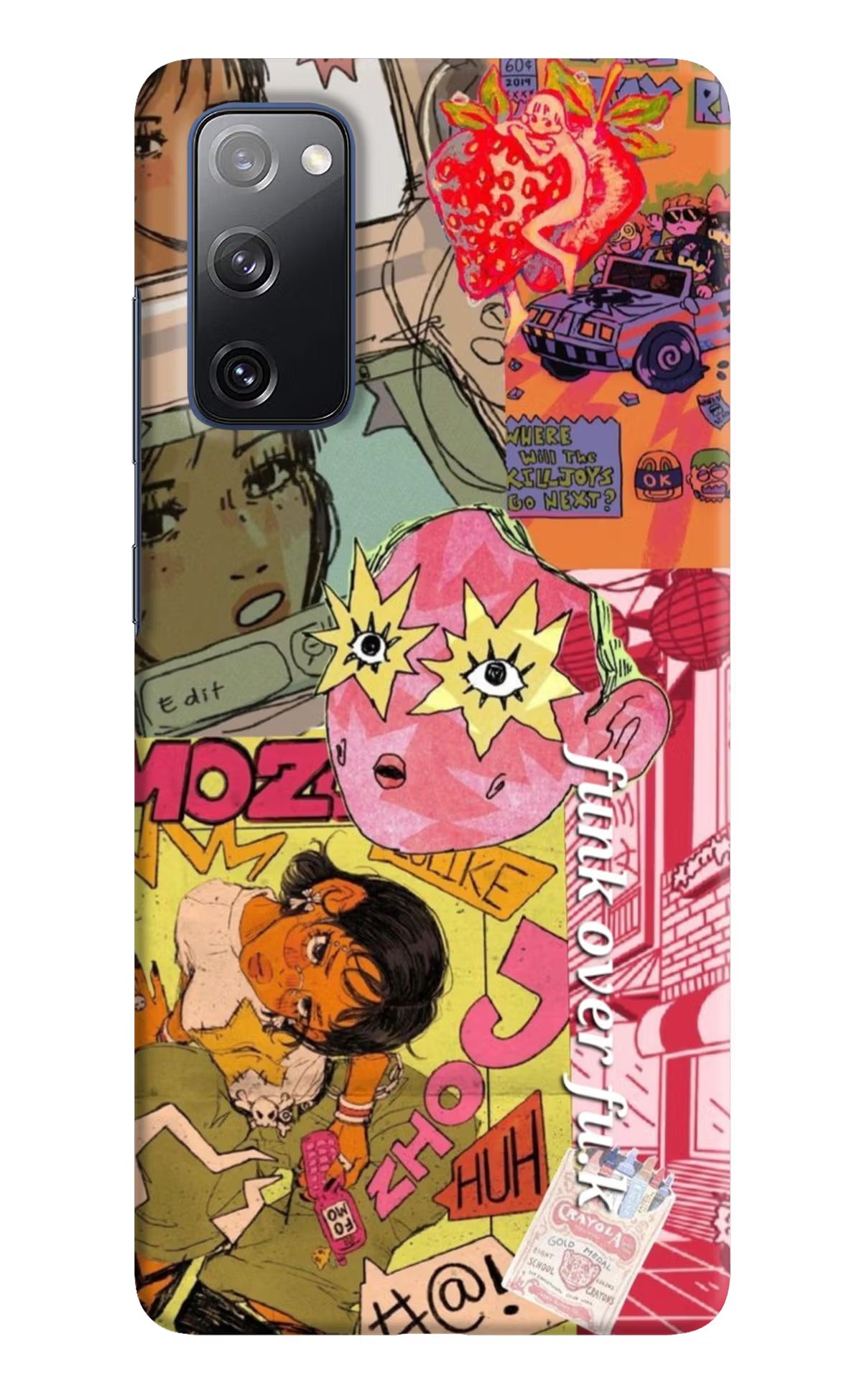 Funkover Samsung S20 FE Back Cover - Funkover Samsung S20 FE Back Cover Funkover Samsung S20 FE Back Cover