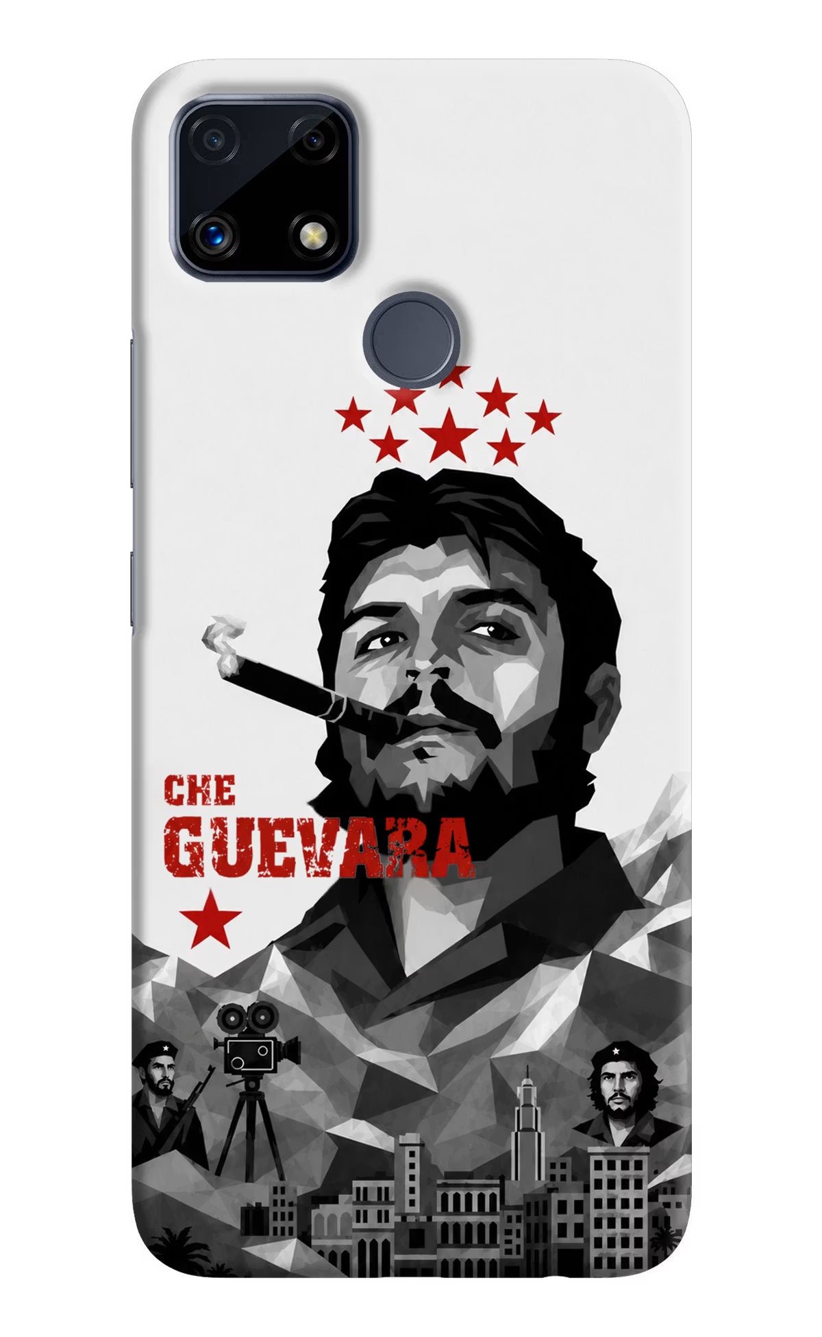 Che Guevara Iconic Realme C25/C25s Back Cover - Che Guevara Iconic Realme C25/C25s Back Cover Che Guevara Iconic Realme C25/C25s Back Cover