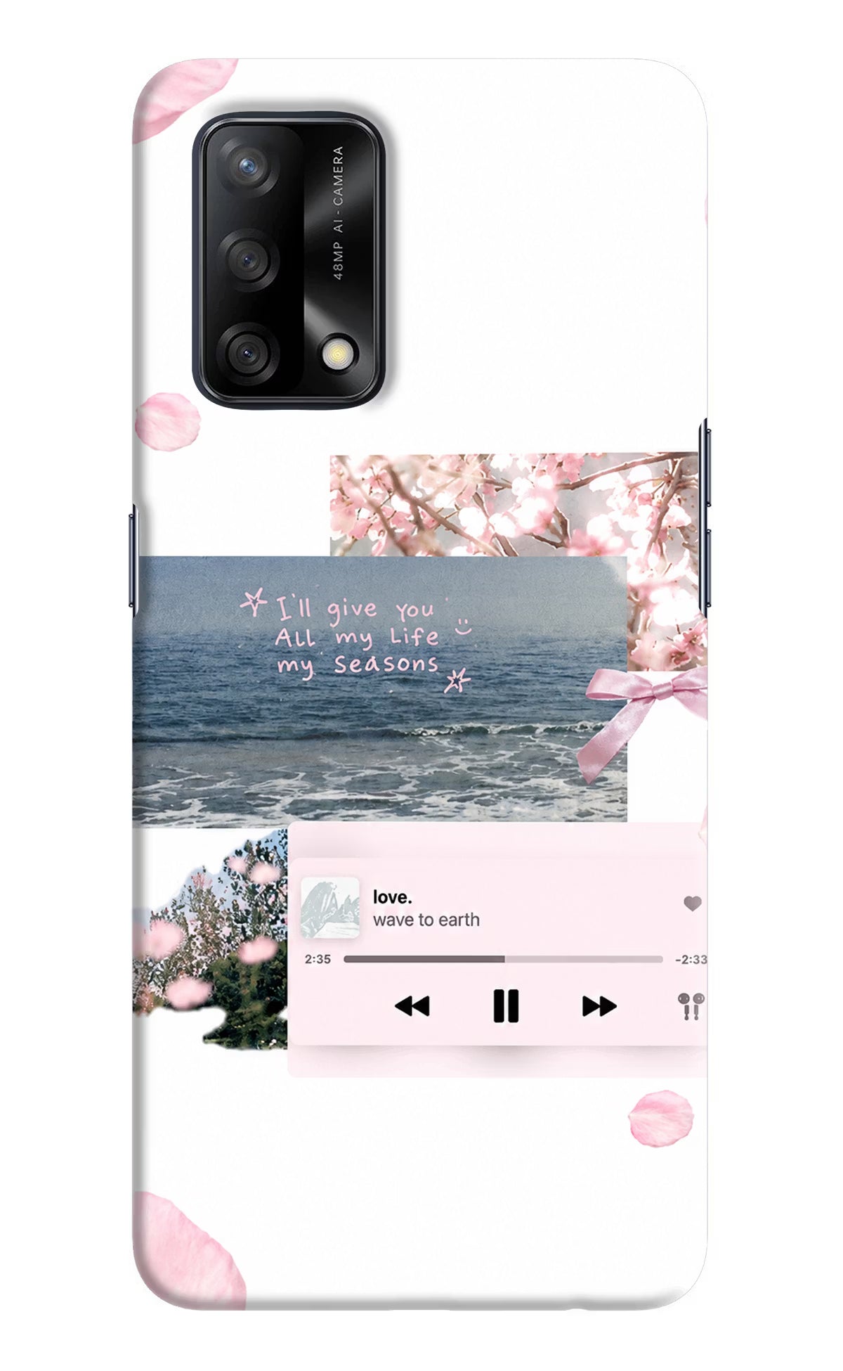 Wave to earth Oppo F19/F19s Back Cover - Wave to earth Oppo F19/F19s Back Cover Wave to earth Oppo F19/F19s Back Cover