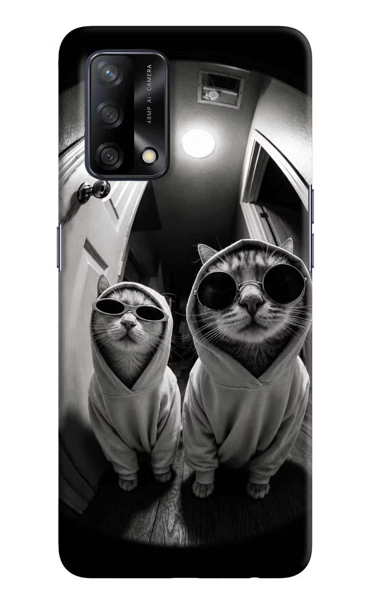Hood Cats Oppo F19/F19s Back Cover - Hood Cats Oppo F19/F19s Back Cover Hood Cats Oppo F19/F19s Back Cover