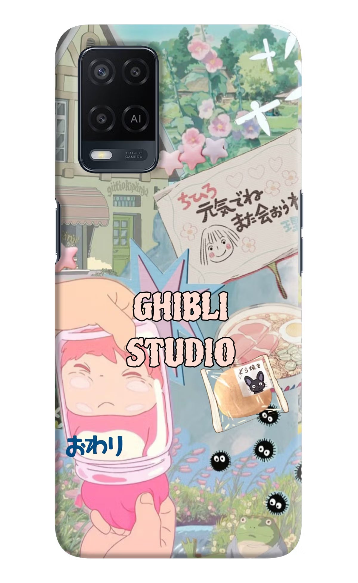 Studio Ghibli Oppo A54 Back Cover - Studio Ghibli Oppo A54 Back Cover Studio Ghibli Oppo A54 Back Cover