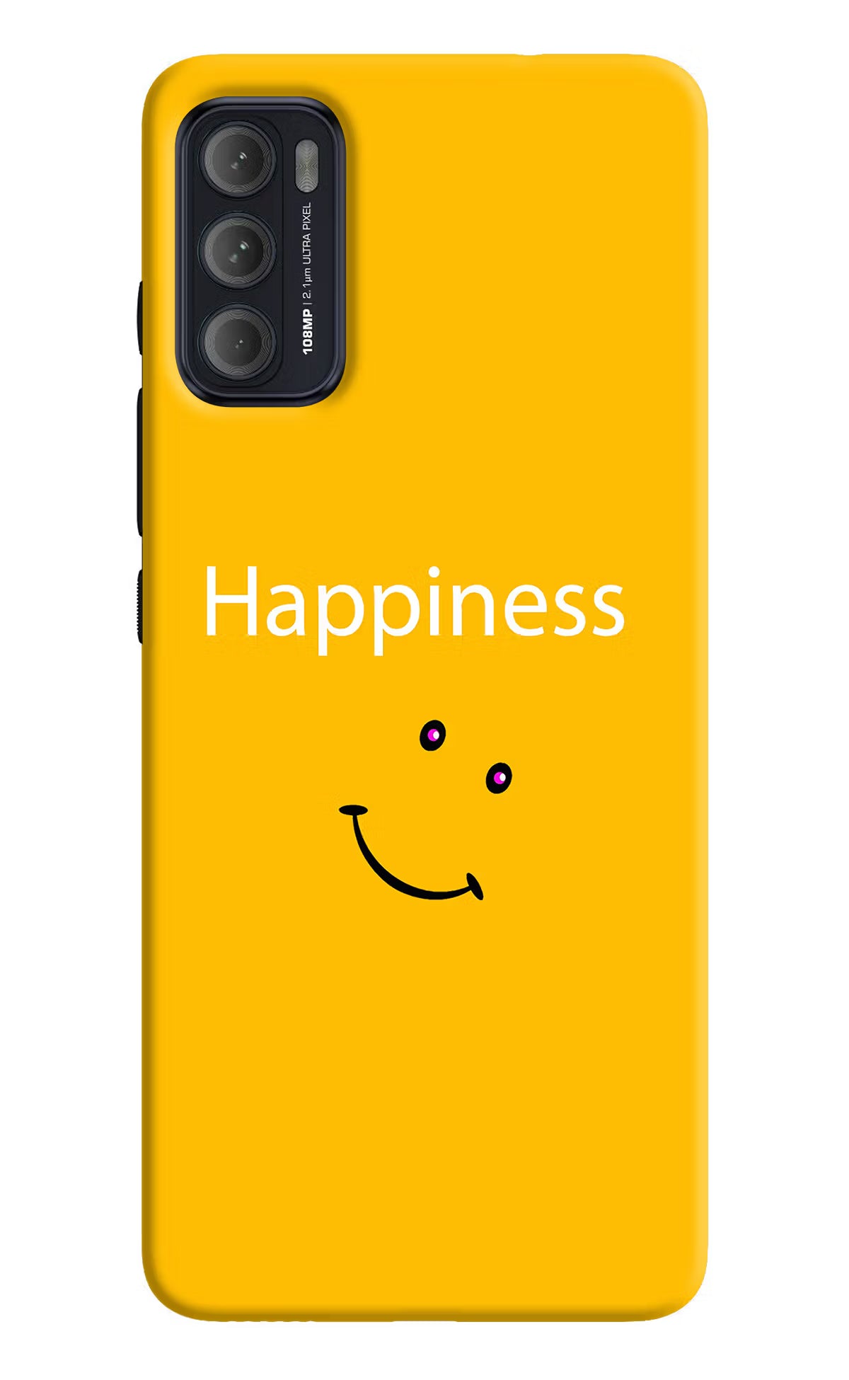 Happiness With Smiley Moto G60/G40 Fusion Back Cover