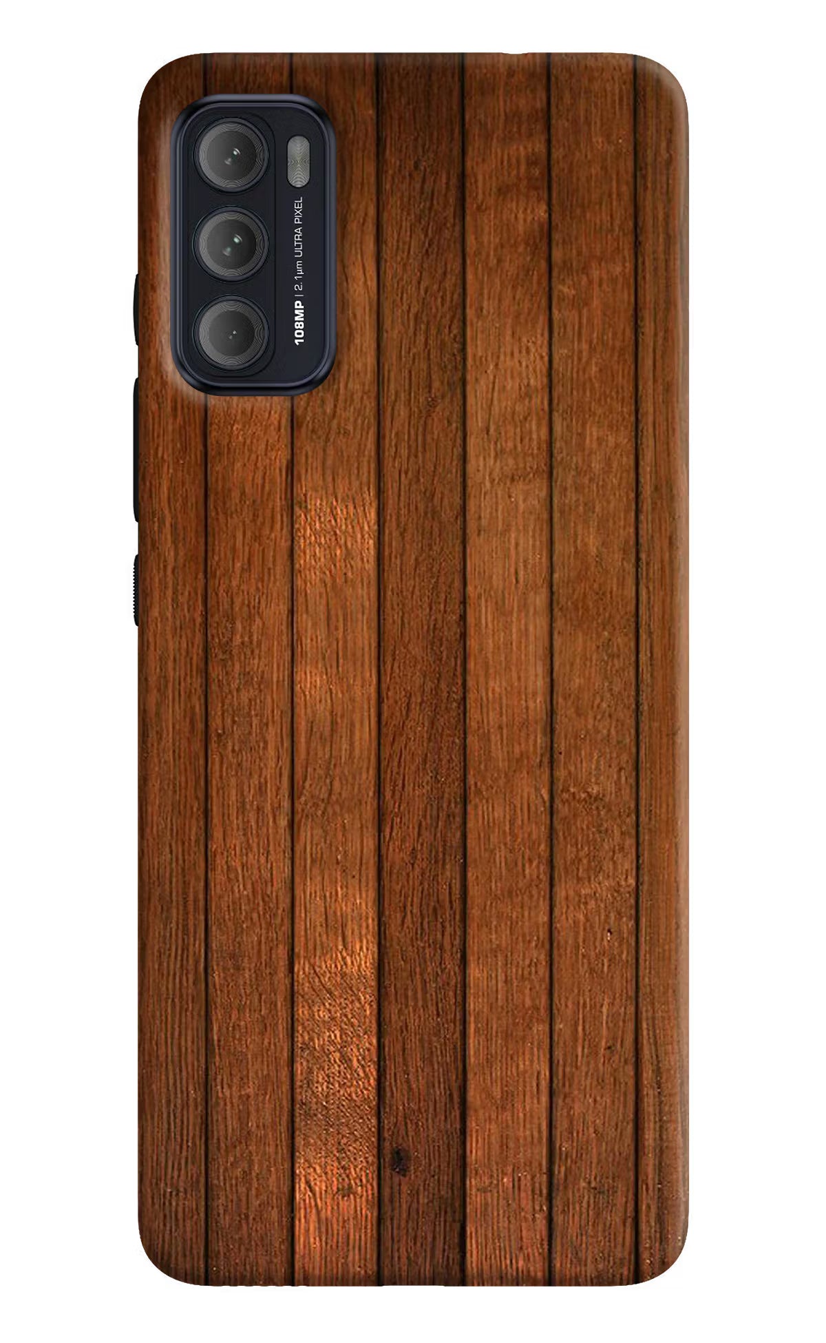 Wooden Artwork Bands Moto G60/G40 Fusion Back Cover