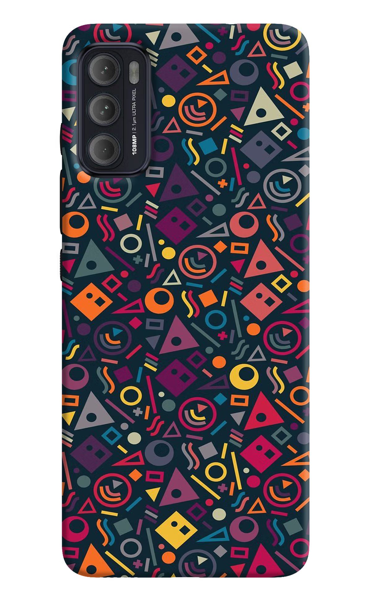 Geometric Abstract Moto G60/G40 Fusion Back Cover - Geometric Abstract Moto G60/G40 Fusion Back Cover Geometric Abstract Moto G60/G40 Fusion Back Cover