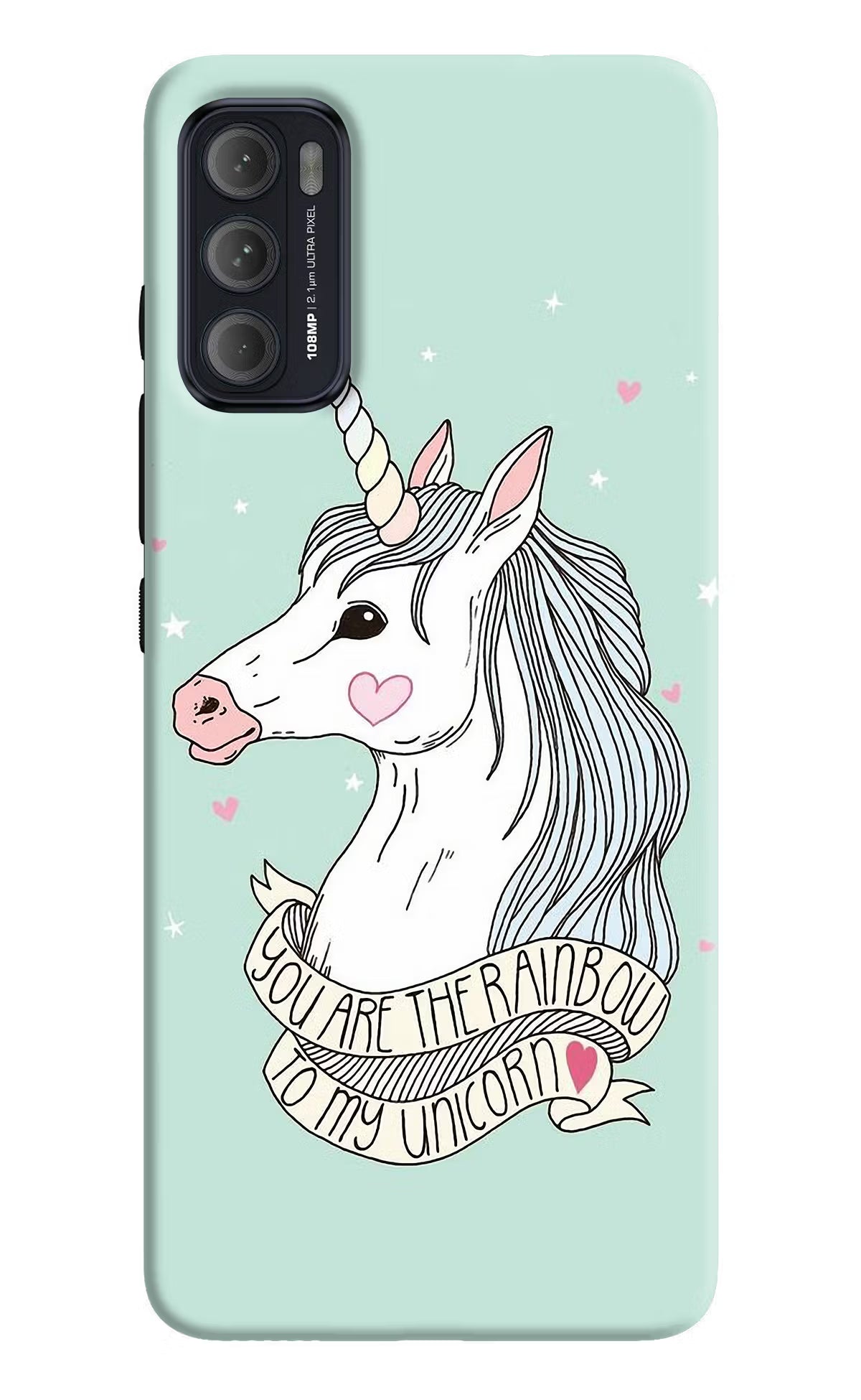 Unicorn Wallpaper Moto G60/G40 Fusion Back Cover - Unicorn Wallpaper Moto G60/G40 Fusion Back Cover Unicorn Wallpaper Moto G60/G40 Fusion Back Cover