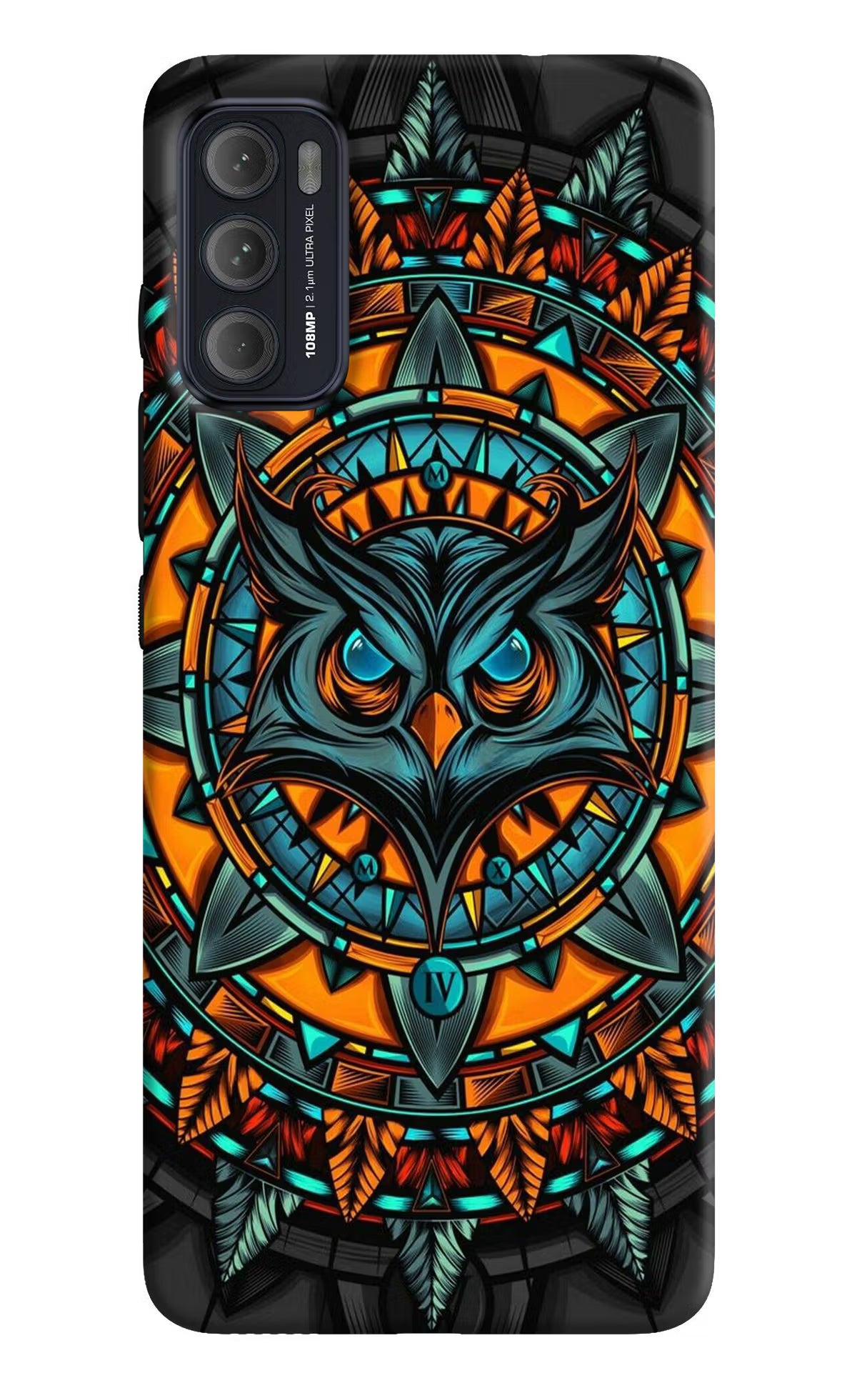 Angry Owl Art Moto G60/G40 Fusion Back Cover - Angry Owl Art Moto G60/G40 Fusion Back Cover Angry Owl Art Moto G60/G40 Fusion Back Cover