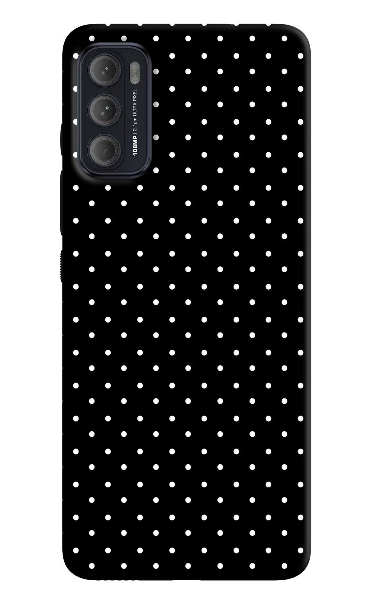 White Dots Moto G60/G40 Fusion Back Cover - White Dots Moto G60/G40 Fusion Back Cover White Dots Moto G60/G40 Fusion Back Cover