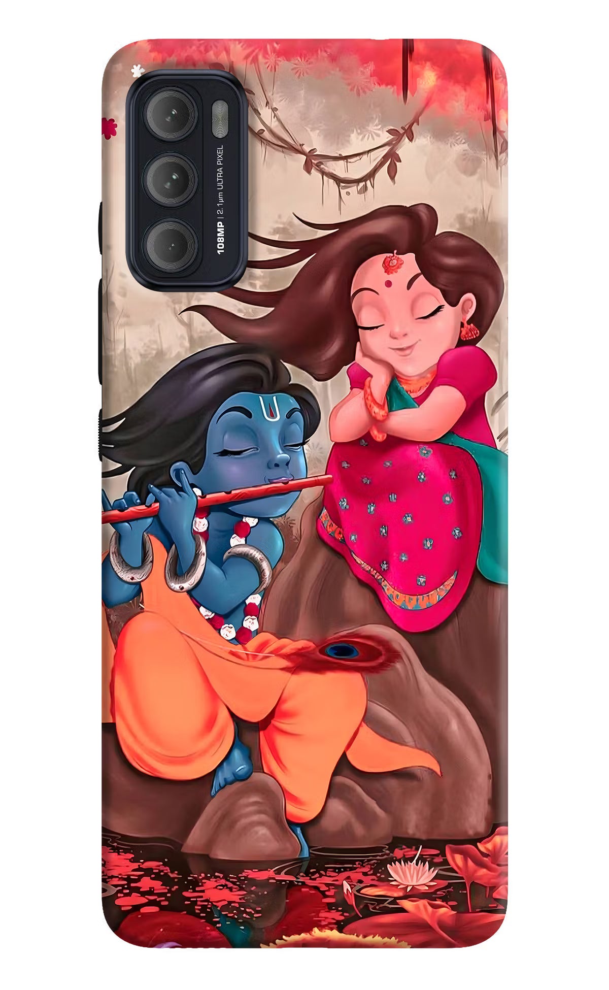 Radhe Krishna Moto G60/G40 Fusion Back Cover