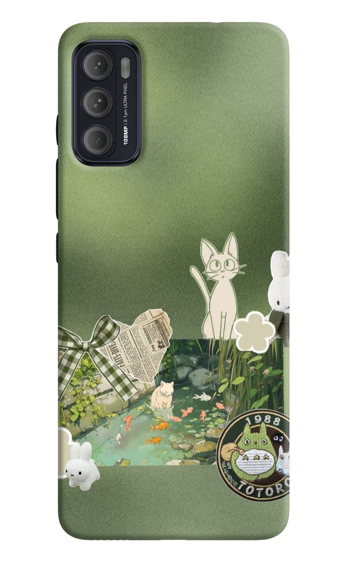Aesthetic anime Moto G60/G40 Fusion Back Cover - Aesthetic anime Moto G60/G40 Fusion Hard Case Back Cover by Casekaro Aesthetic anime Moto G60/G40 Fusion Hard Case Back Cover by Casekaro