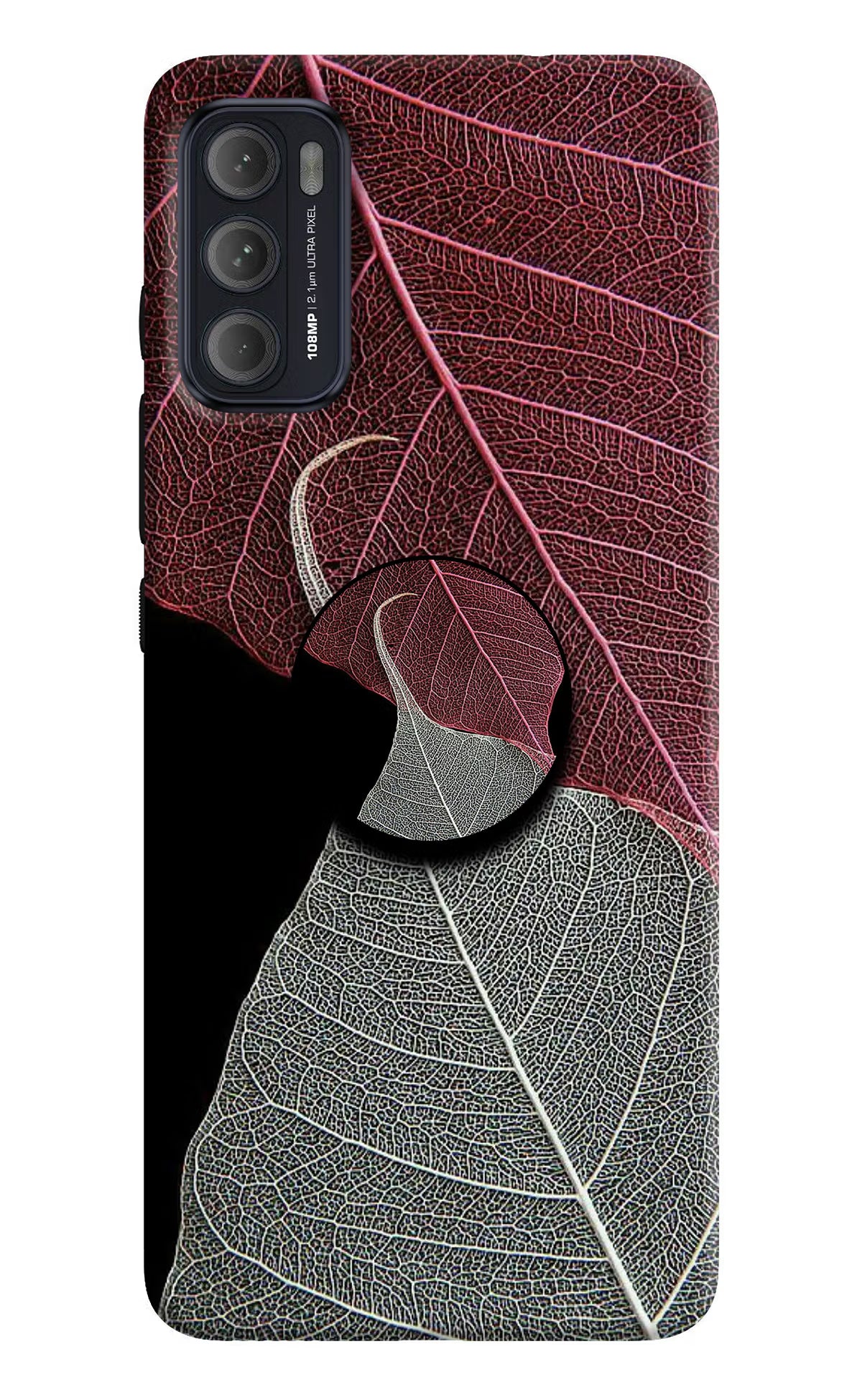 Leaf Pattern Moto G60/G40 Fusion Pop Case