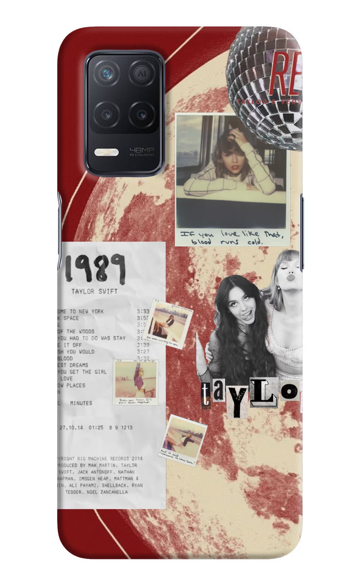 Taylor Swift Realme 8 5G/8s 5G Back Cover - Taylor Swift Realme 8 5G/8s 5G Back Cover Taylor Swift Realme 8 5G/8s 5G Back Cover